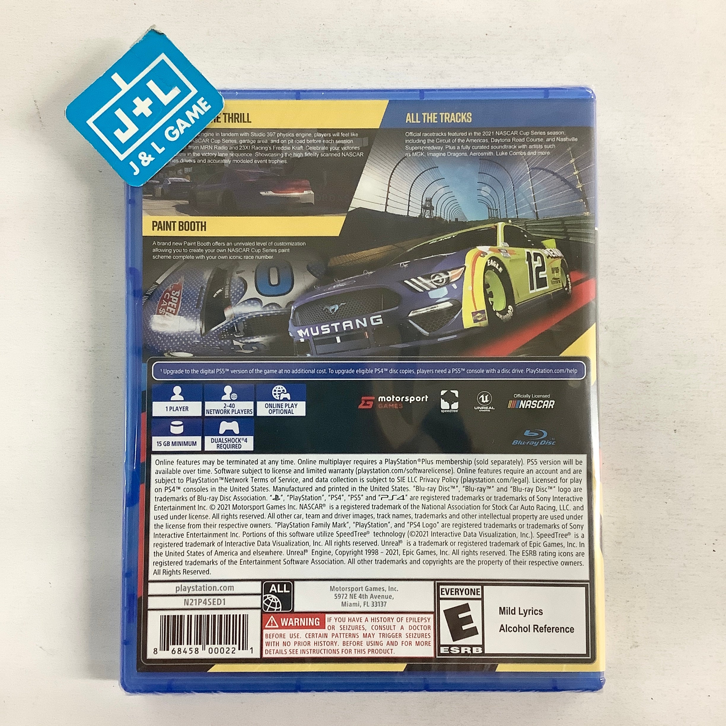 NASCAR 21: Ignition (Day 1 Edition) - (PS4) PlayStation 4 Video Games Motorsport Games