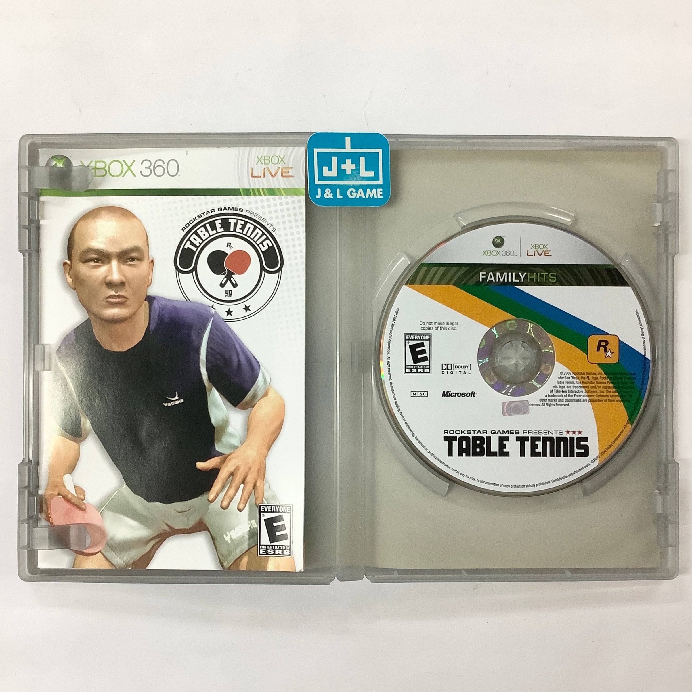 Table Tennis (Family Hits) - Xbox 360 [Pre-Owned] Video Games Rockstar Games   