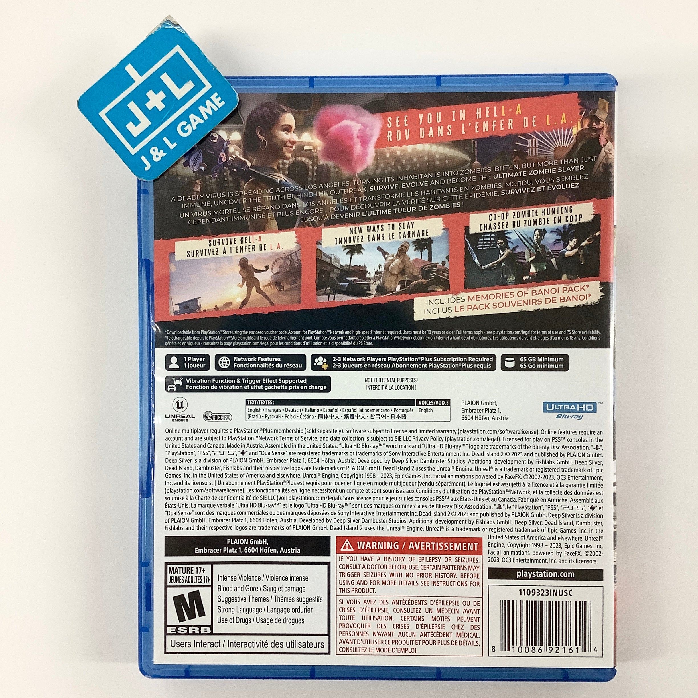 Dead Island 2: Day 1 Edition - (PS5) PlayStation 5 [Pre-Owned] Video Games Deep Silver