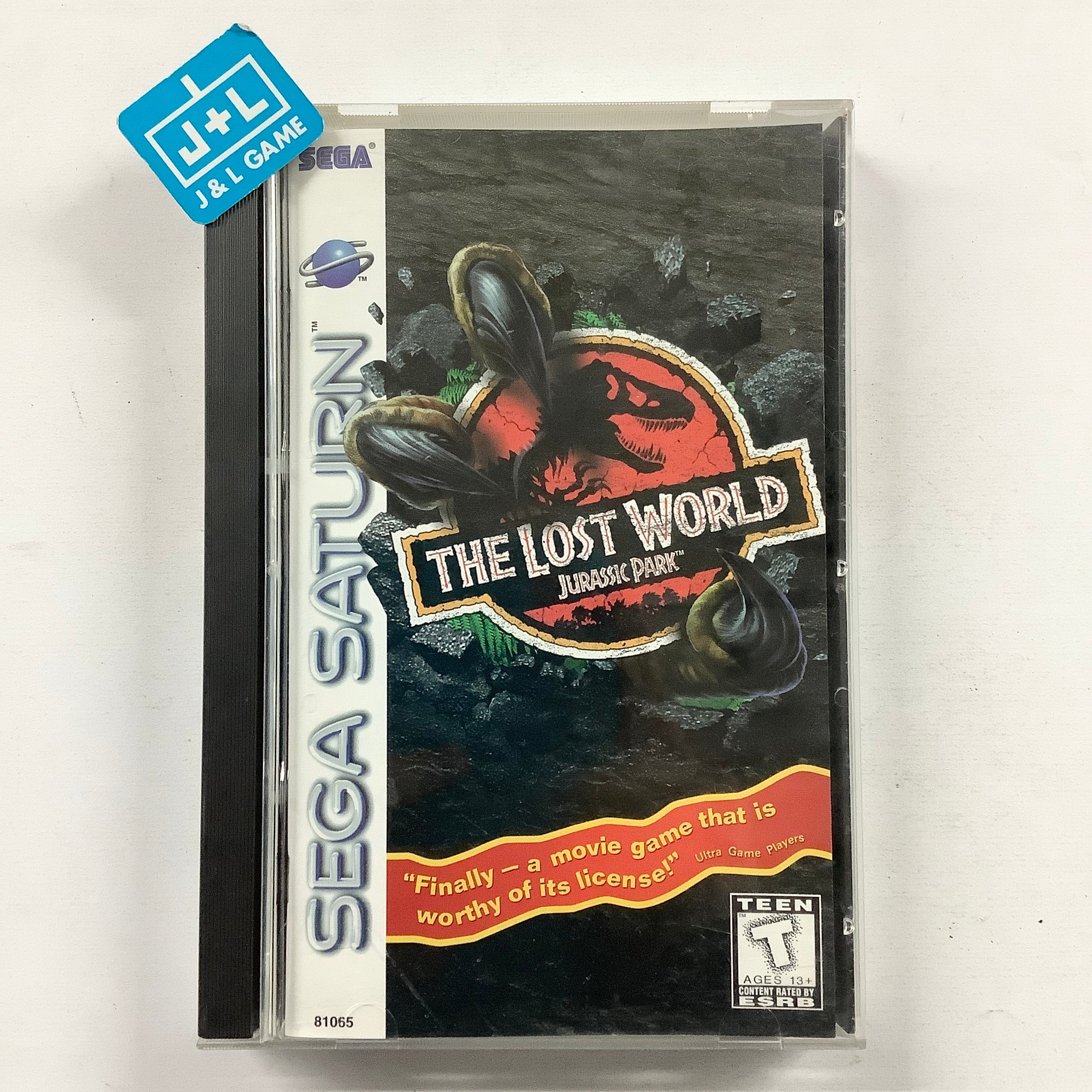 The Lost World: Jurassic Park - (SS) SEGA Saturn [Pre-Owned] Video Games SEGA