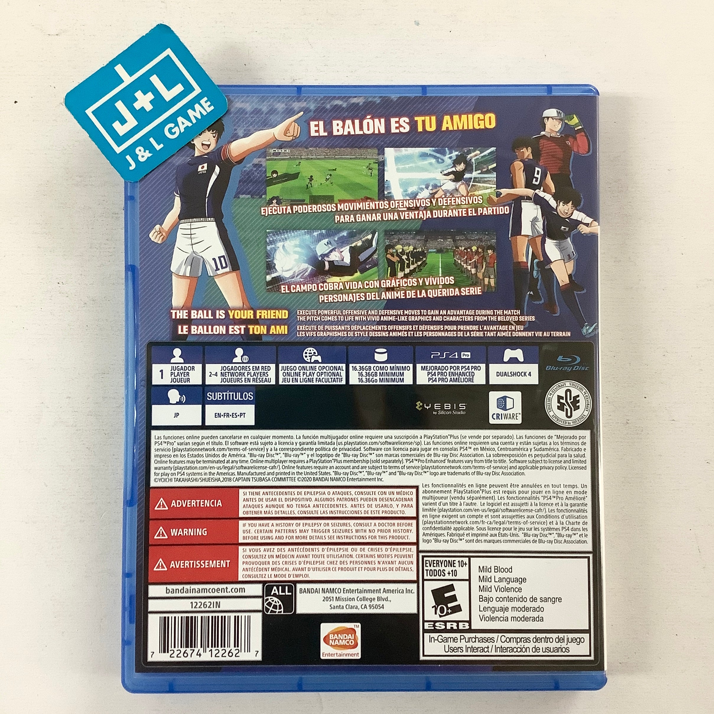 Captain Tsubasa: Rise of New Champions - (PS4) PlayStation 4 [Pre-Owned] Video Games Bandai Namco Entertainment   