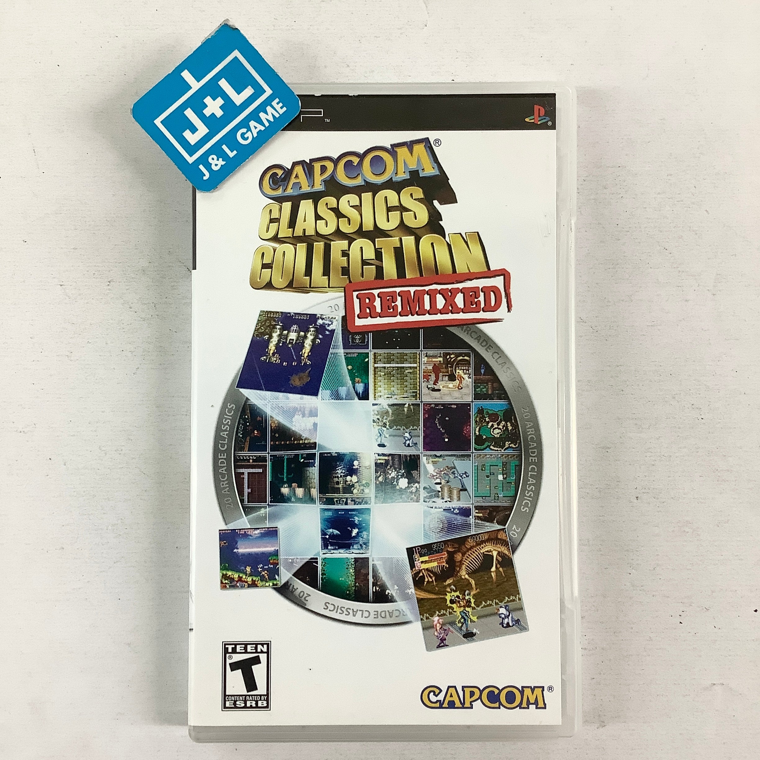Capcom Classics Collection Remixed - Sony PSP [Pre-Owned] | J&L Game