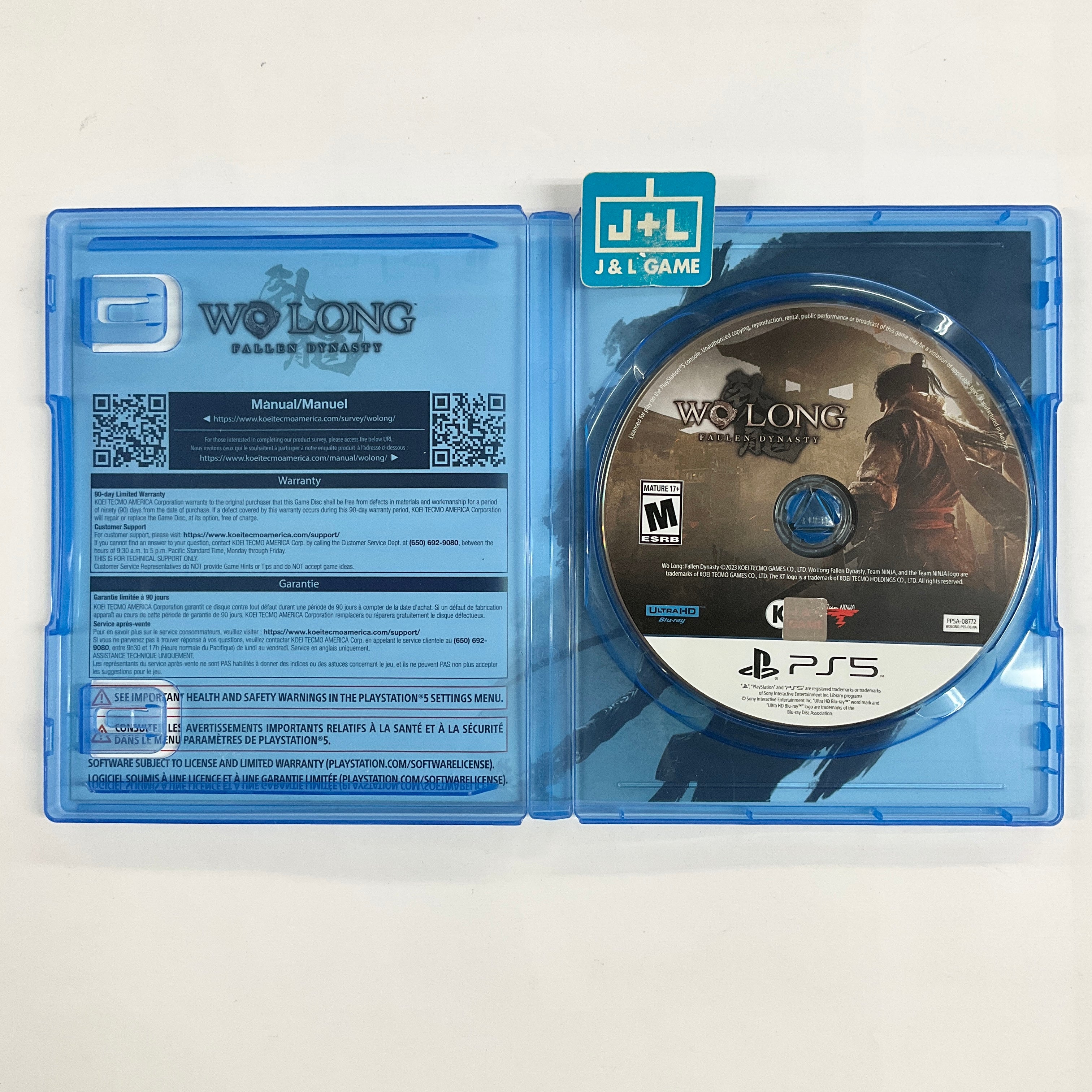Wo Long: Fallen Dynasty - (PS5) PlayStation 5 [Pre-Owned] Video Games KT   