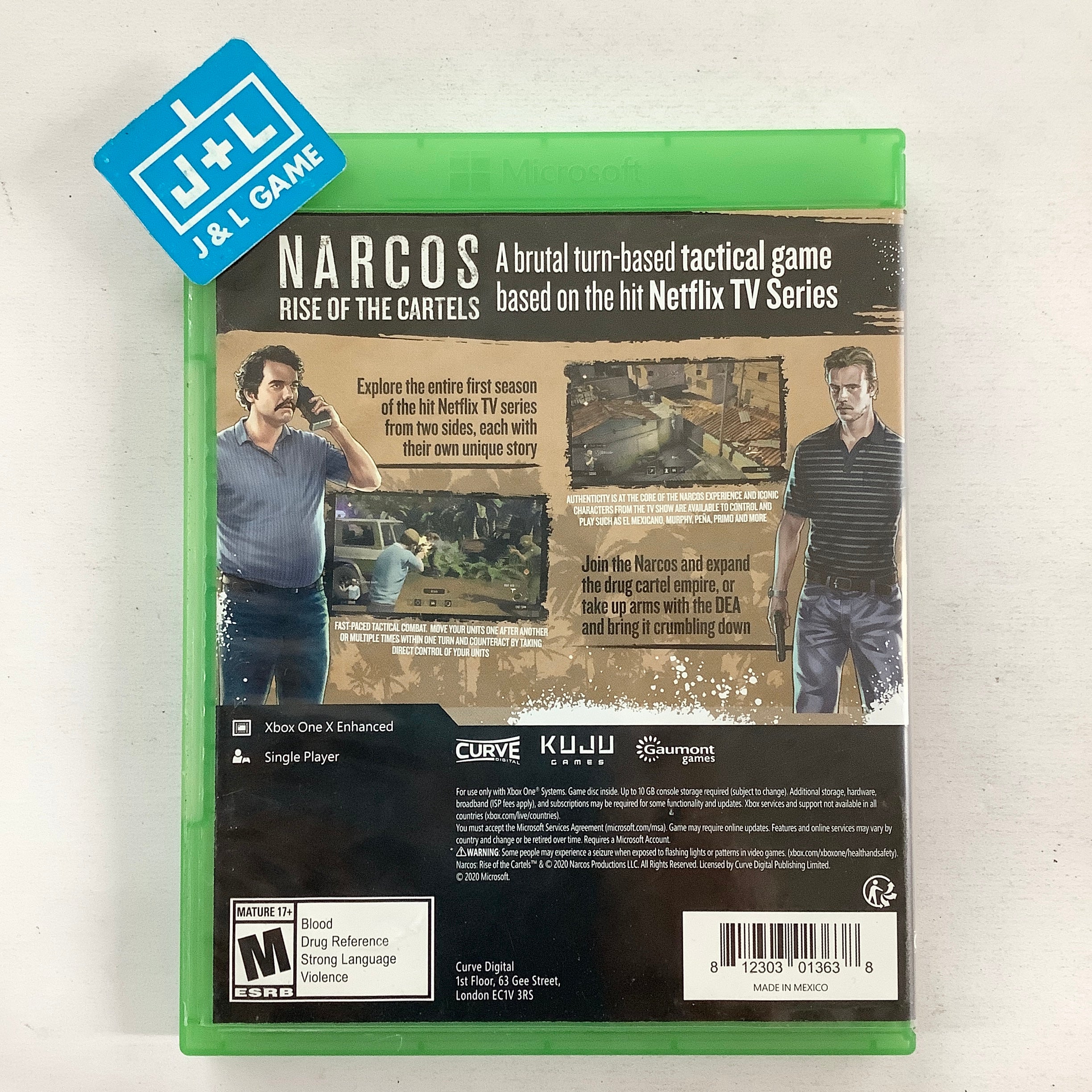 Narcos: Rise of The Cartels - (XB1) Xbox One [Pre-Owned] Video Games Curve Digital