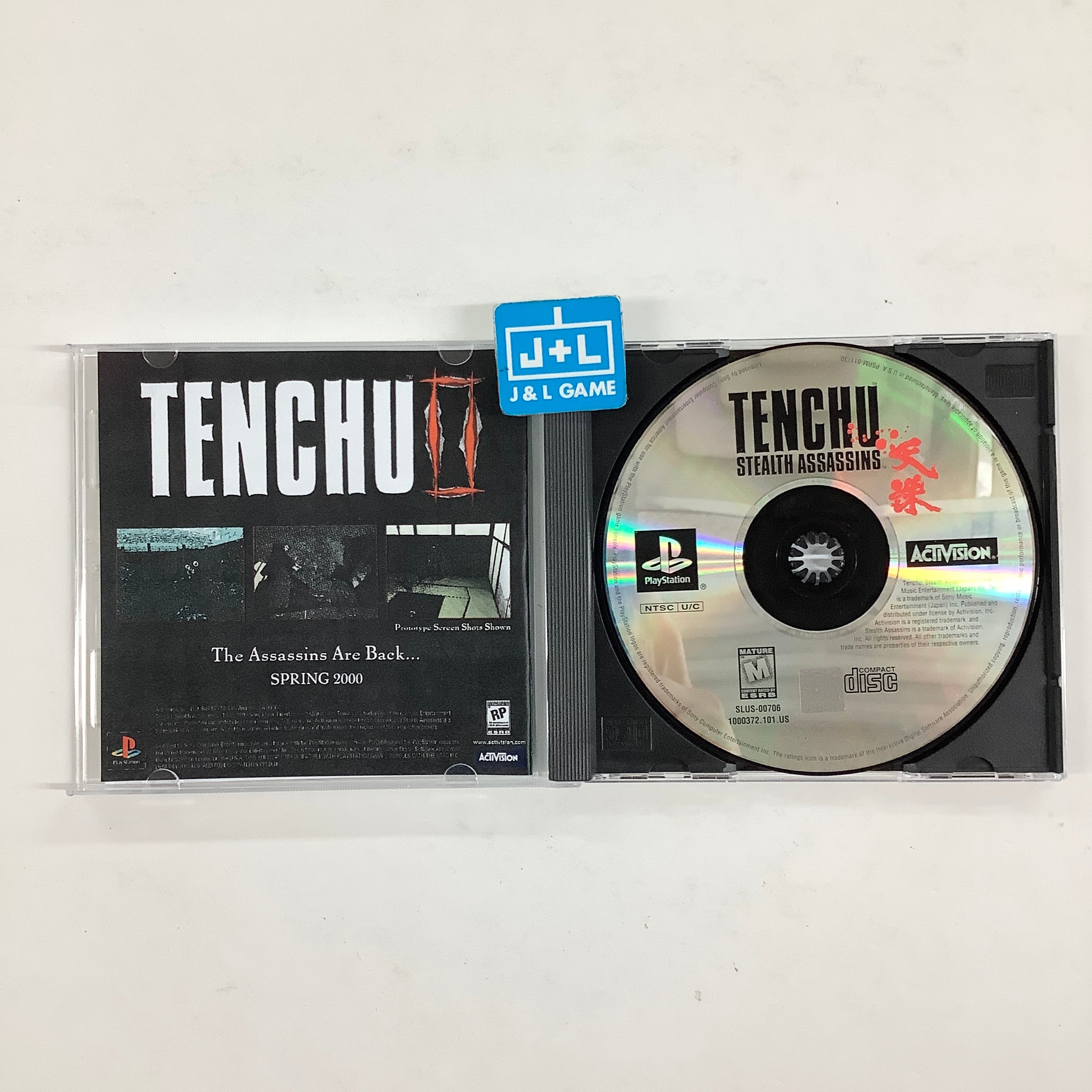Tenchu: Stealth Assassins (Greatest Hits) - (PS1) PlayStation 1 [Pre-Owned] Video Games Activision