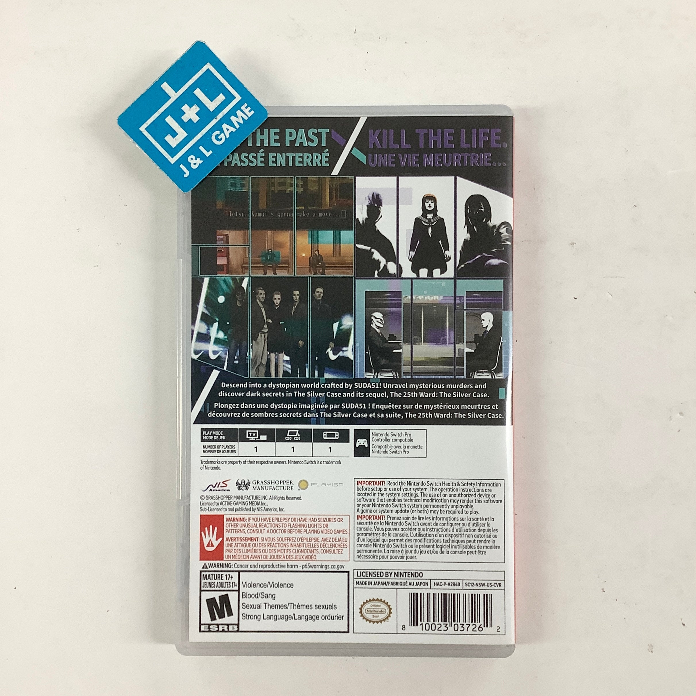The Silver Case 2425 - (NSW) Nintendo Switch [Pre-Owned] Video Games NIS America