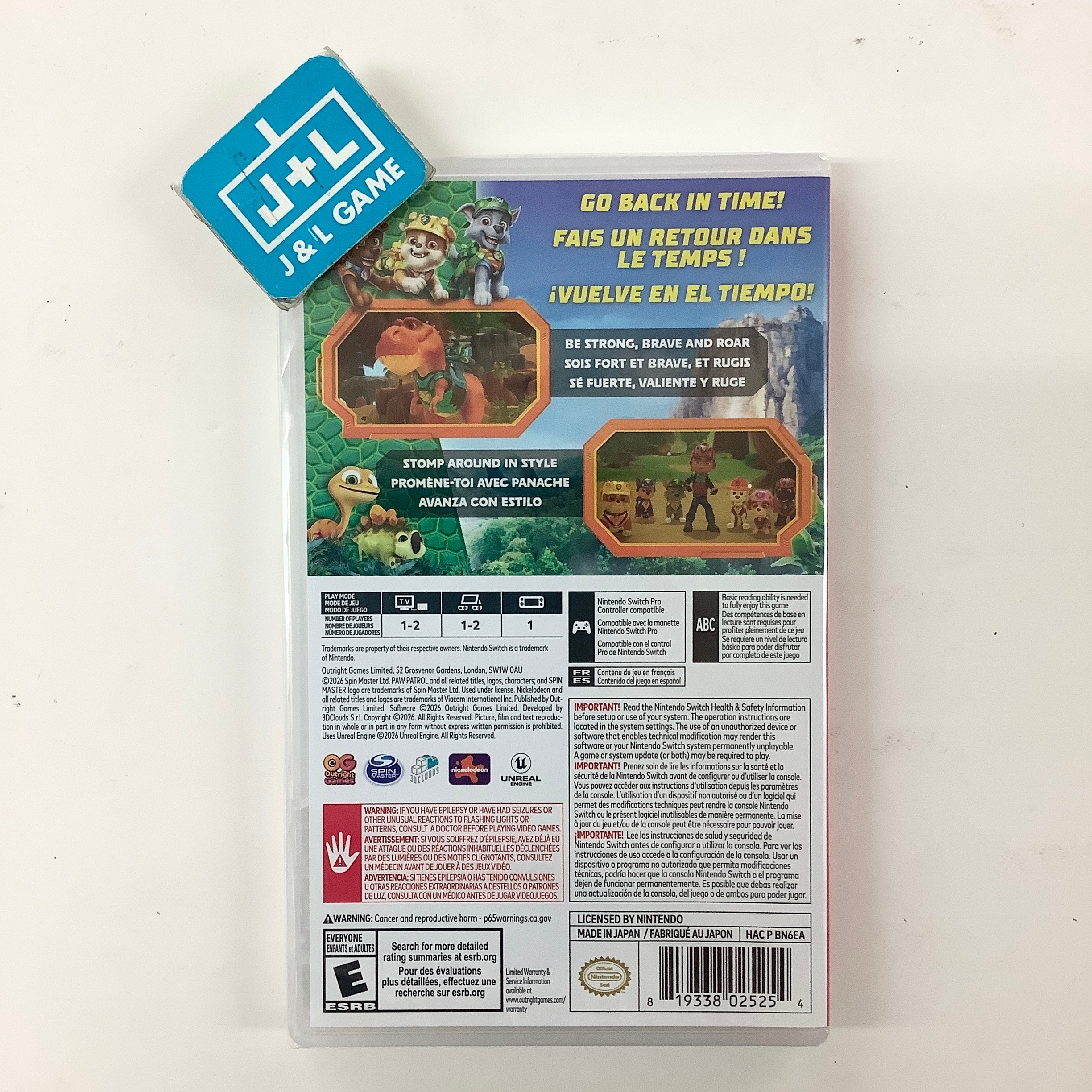 PAW Patrol: Dino World - (NSW) Nintendo Switch