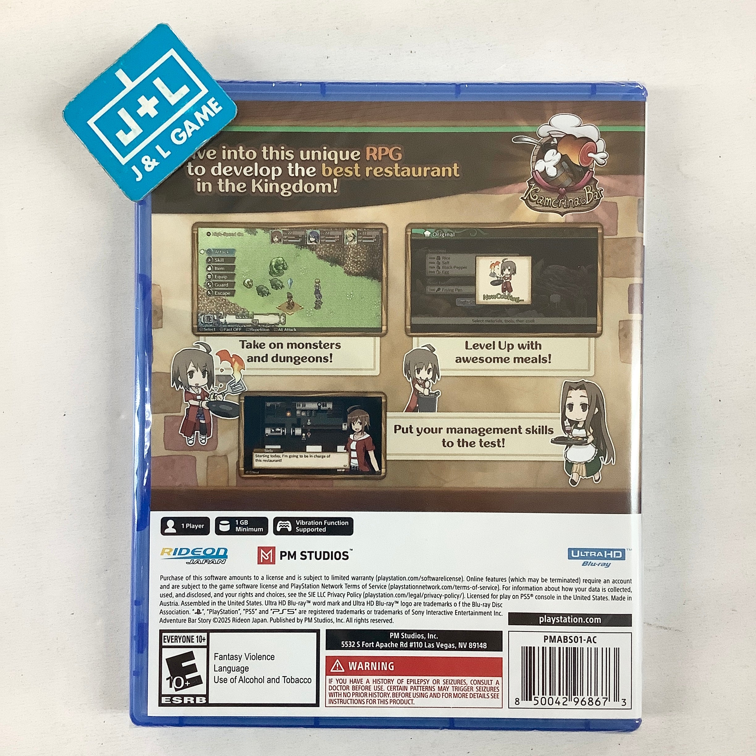 Adventure Bar Story - (PS5) PlayStation 5 Video Games PM Studios