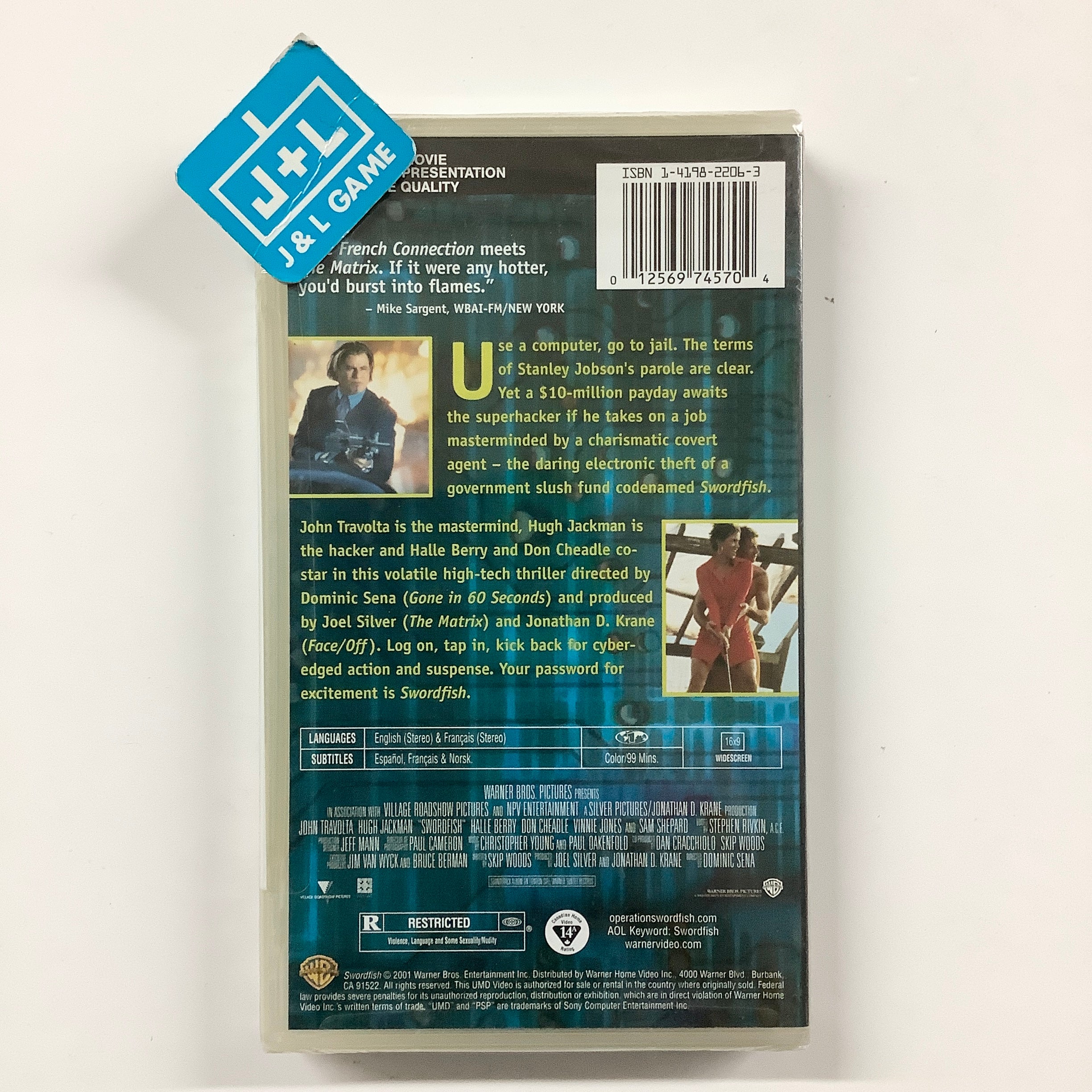 Swordfish - PSP UMD Video Home Sony Pictures