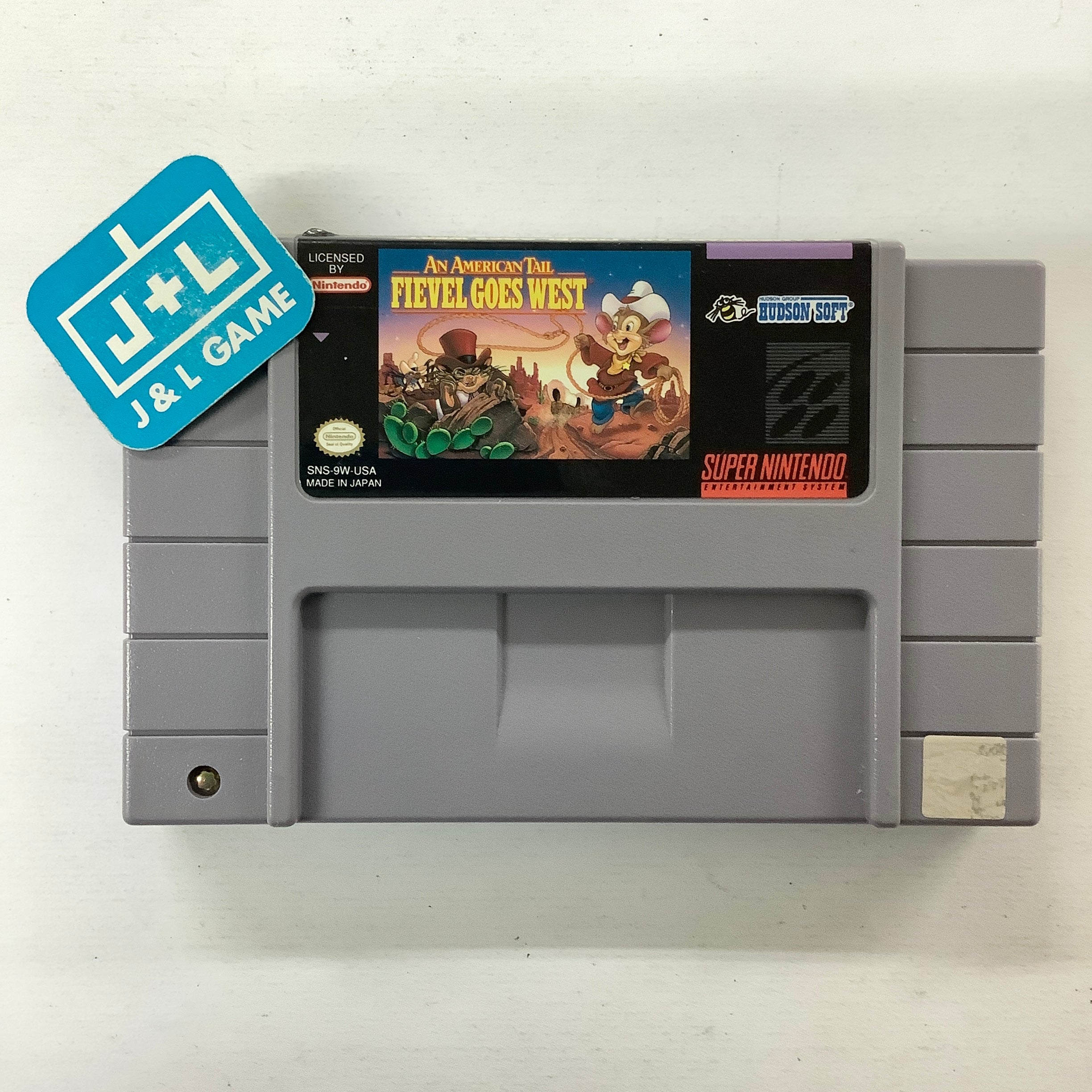 An American Tail: Fievel Goes West - (SNES) Super Nintendo [Pre-Owned] Video Games SunSoft   