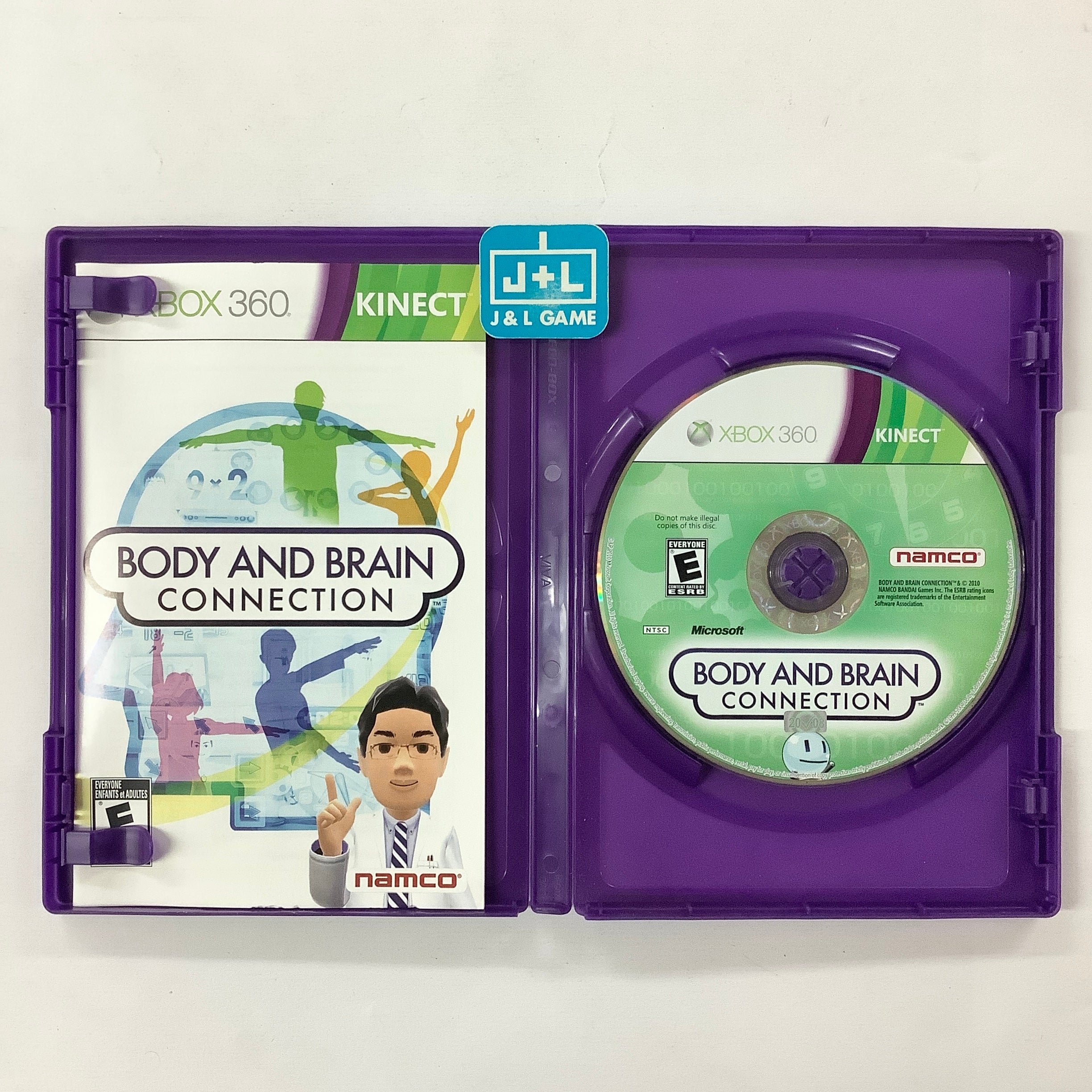 Body and Brain Connection (Kinect Required) - Xbox 360 [Pre-Owned] Video Games Namco Bandai Games   