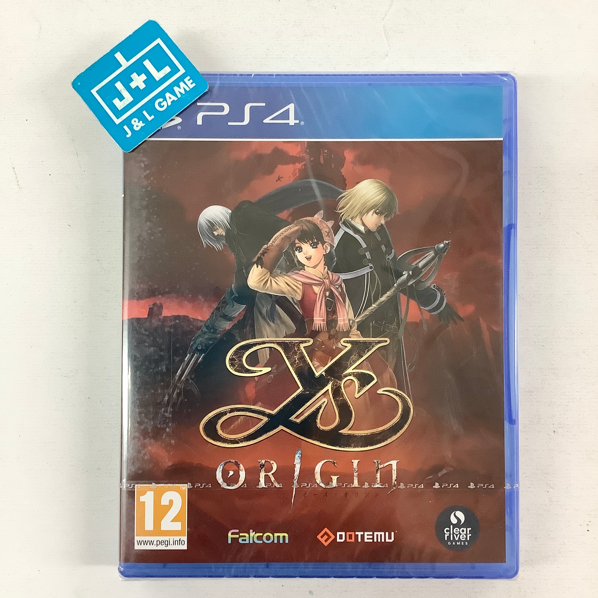 Ys Origin - (PS4) Playstation 4 (European Import) Video Games Clear River Games