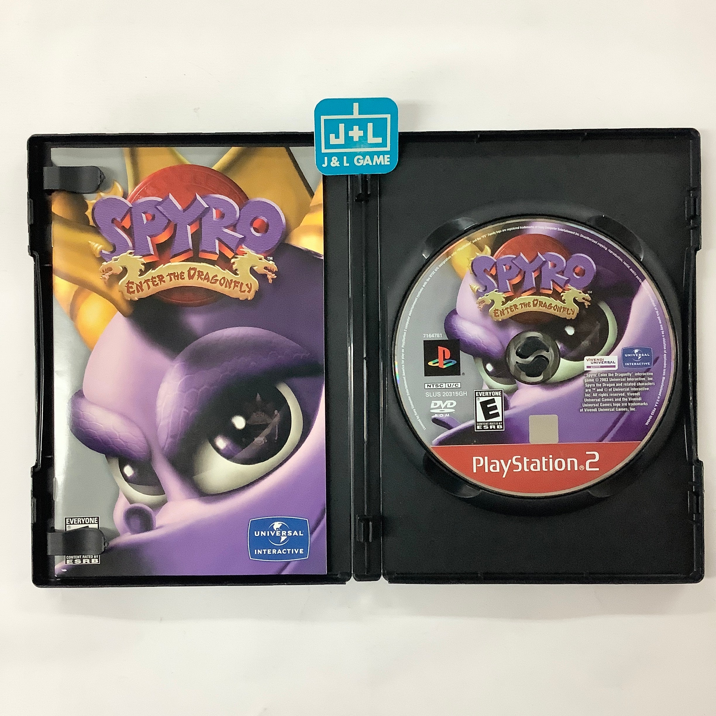 Spyro: Enter the Dragonfly (Greatest Hits) - (PS2) PlayStation 2 [Pre-Owned] Video Games Universal Interactive   