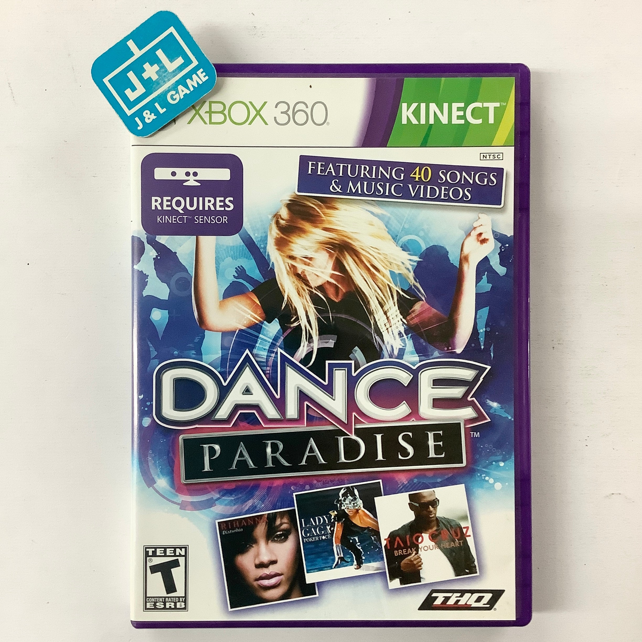 Dance Paradise (Kinect Required) - Xbox 360 [Pre-Owned] Video Games THQ   