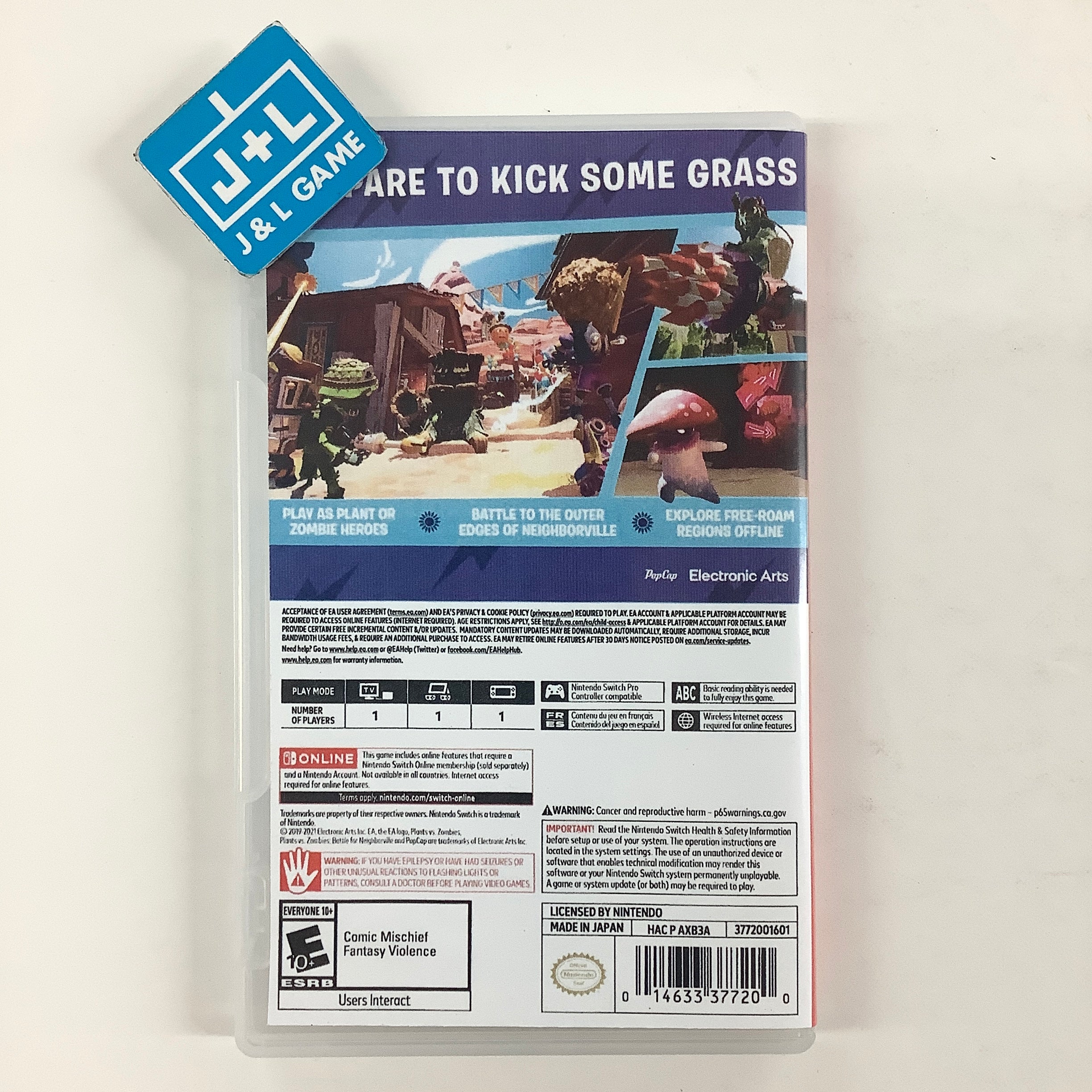 Plants Vs Zombies: Battle for Neighborville Complete Edition - (NSW) Nintendo Switch [Pre-Owned] Video Games Electronic Arts