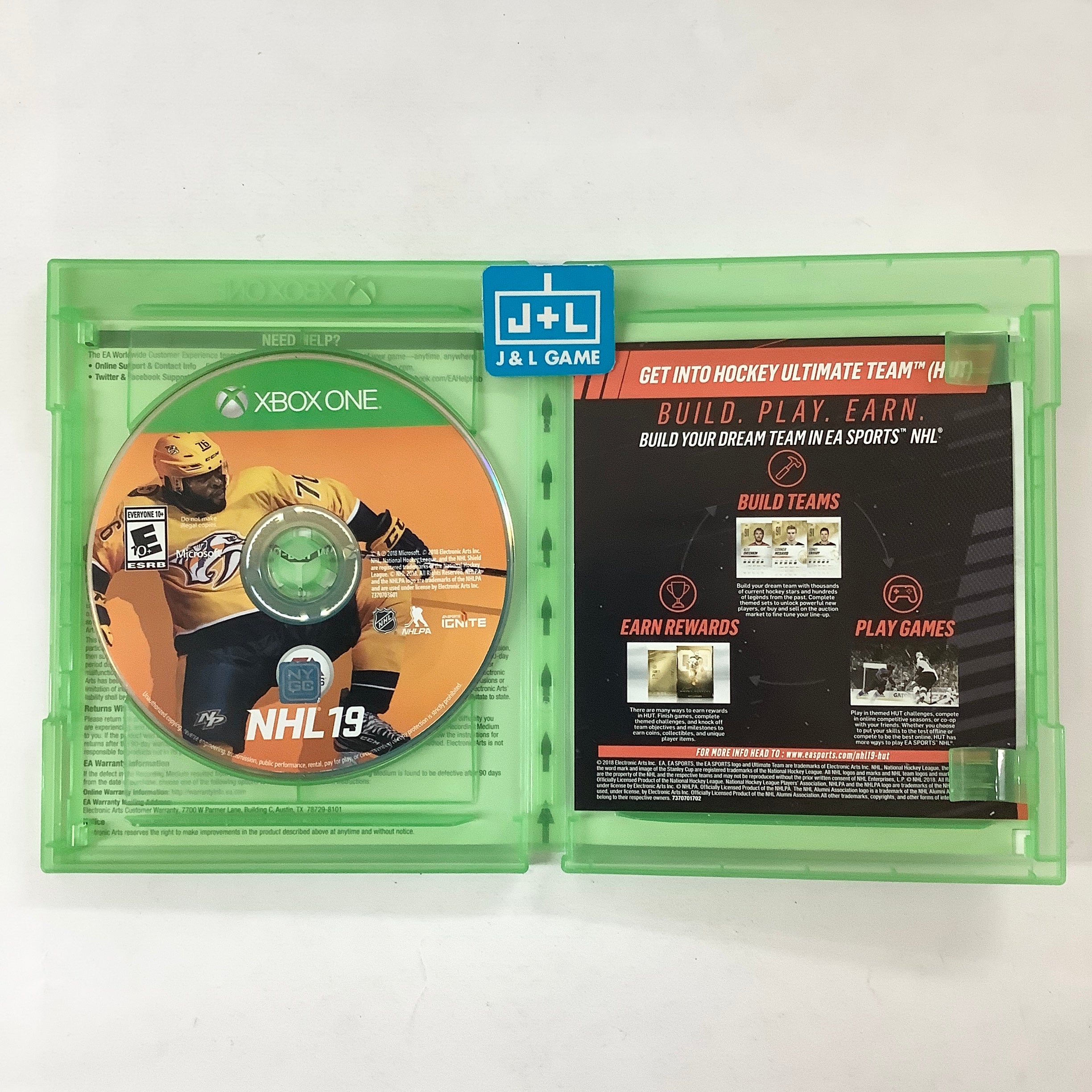 NHL 19 - (XB1) Xbox One [Pre-Owned] Video Games Electronic Arts   