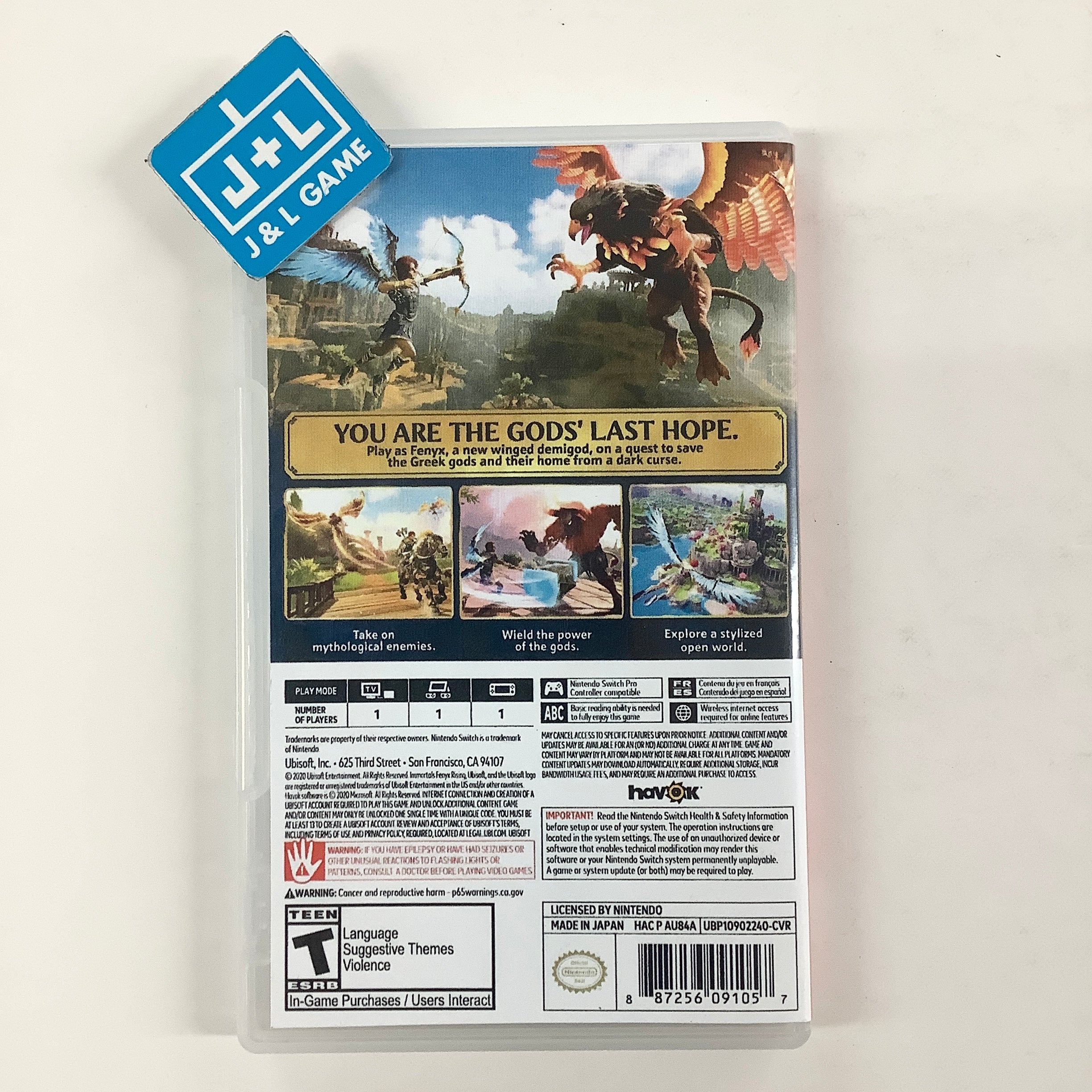 Immortals Fenyx Rising - (NSW) Nintendo Switch [Pre-Owned]