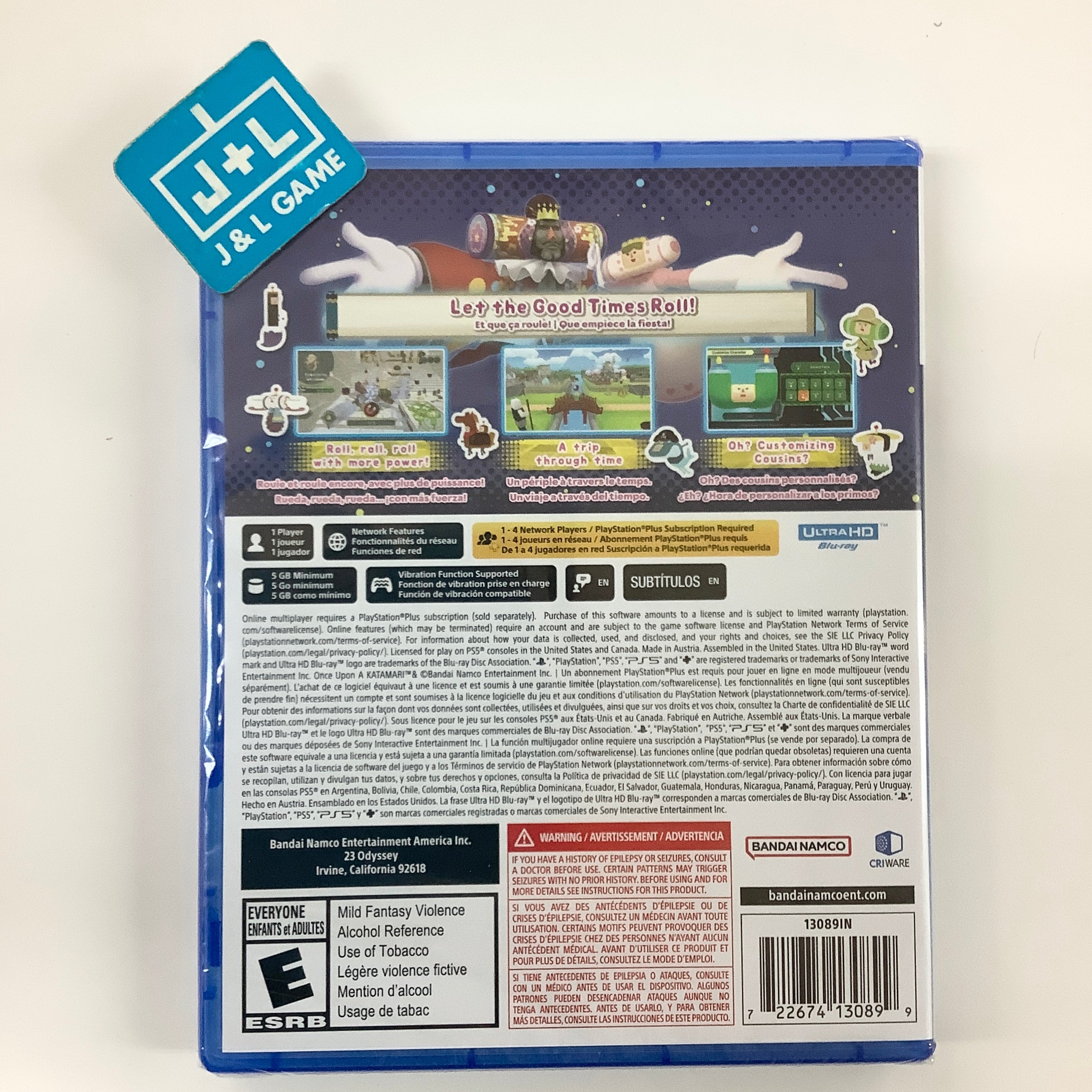 Once Upon A Katamari - (PS5) PlayStation 5 Video Games Bandai Namco Games