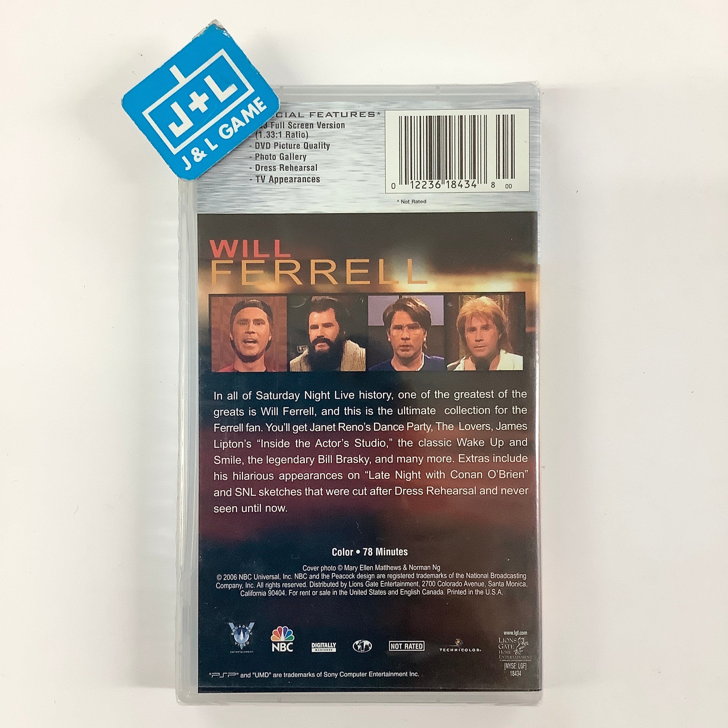 Saturday Night Live: The Best of Will Ferrell, Volume 2 - PSP UMD Video Home Sony Pictures