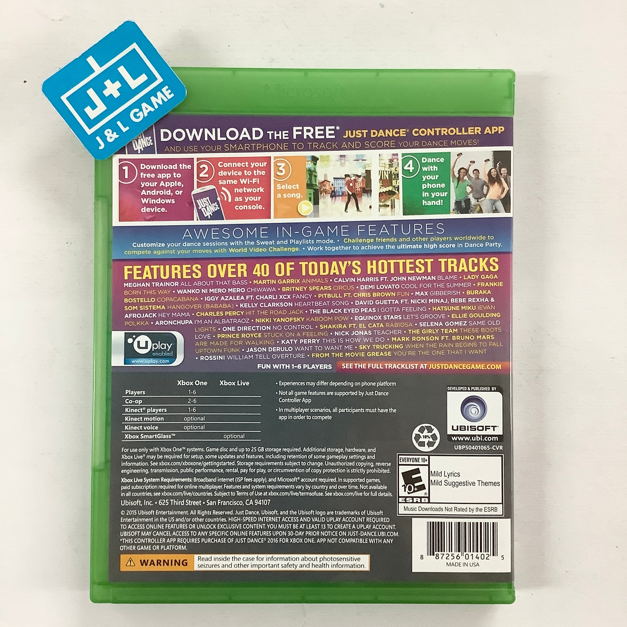 Just Dance 2016 - (XB1) Xbox One [Pre-Owned] Video Games Ubisoft   