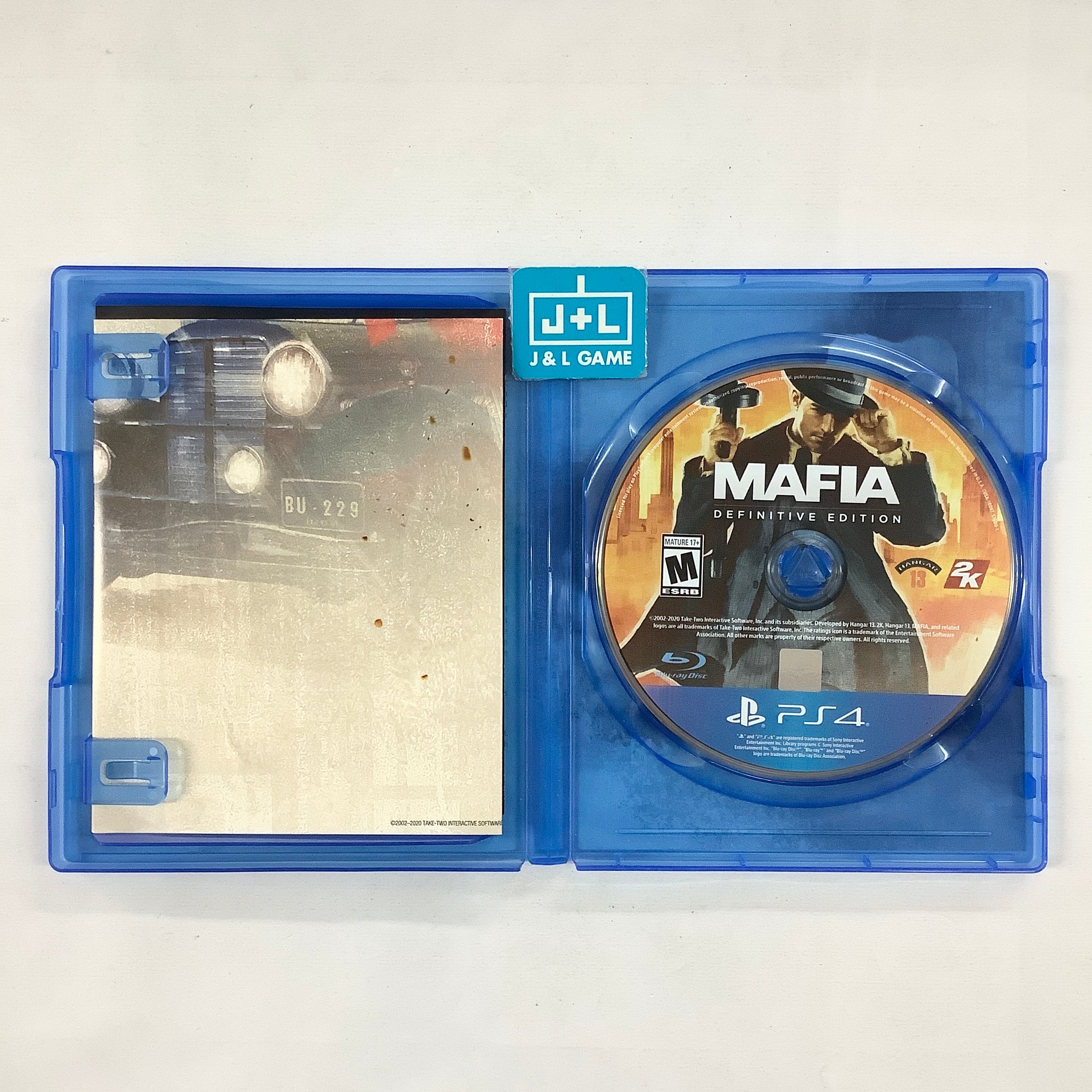 Mafia: Definitive Edition - (PS4) PlayStation 4 [Pre-Owned] Video Games 2K Games
