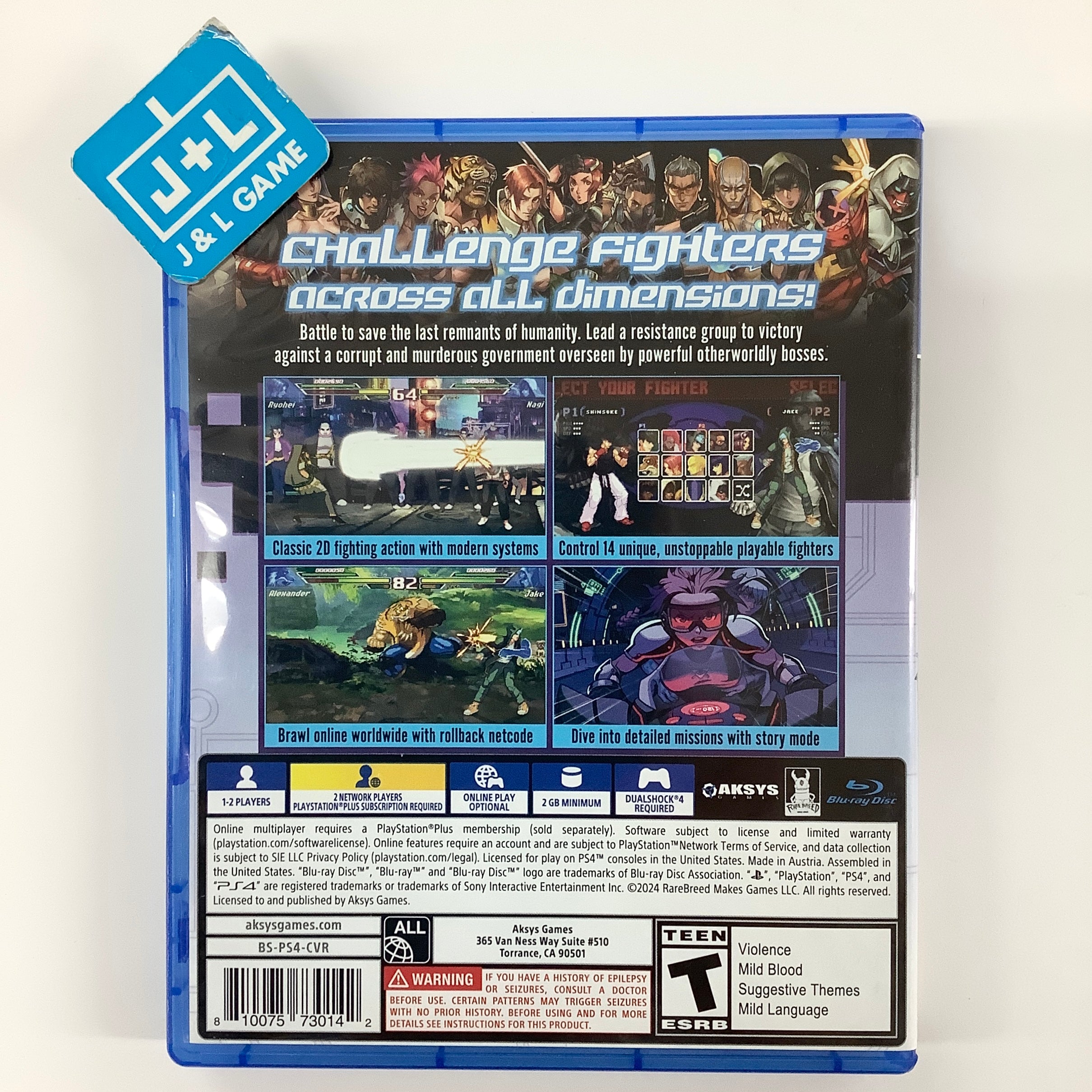 Blazing Strike - (PS5) PlayStation 4 [Pre-Owned] Video Games Aksys