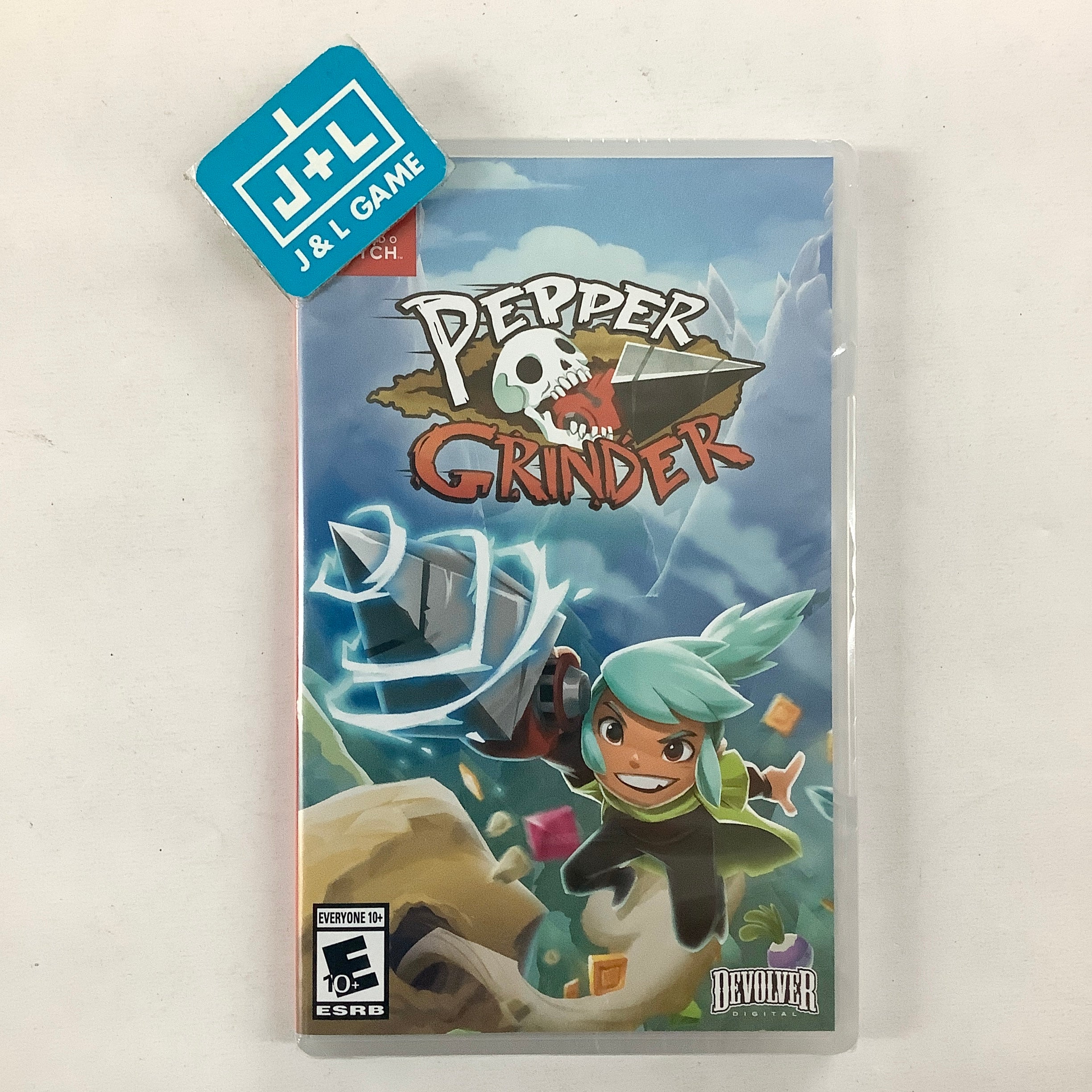 Pepper Grinder - (NSW) Nintendo Switch Video Games Devolver Digital   