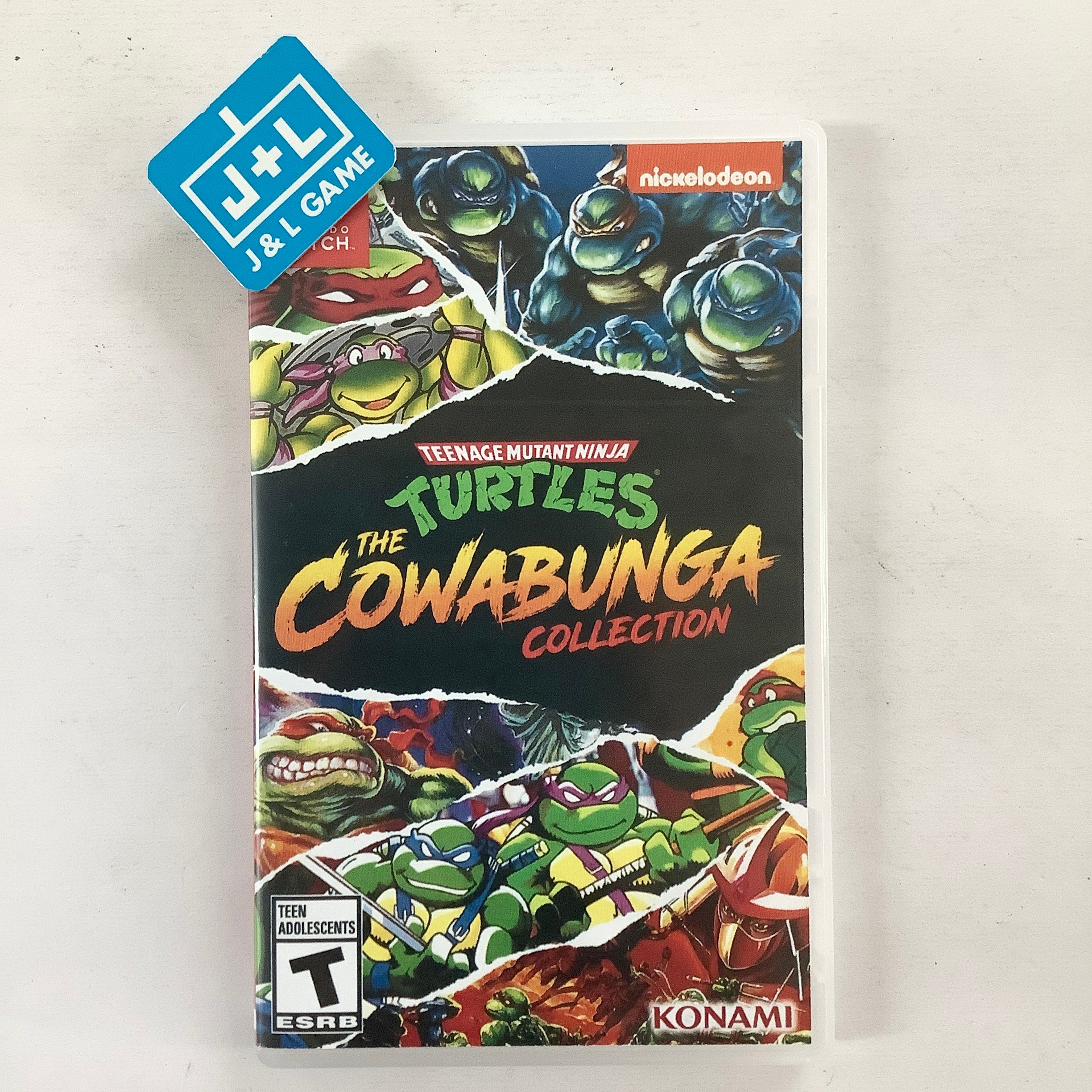 Teenage Mutant Ninja Turtles: The Cowabunga Collection - (NSW) Nintendo Switch [Pre-Owned] Video Games Konami   