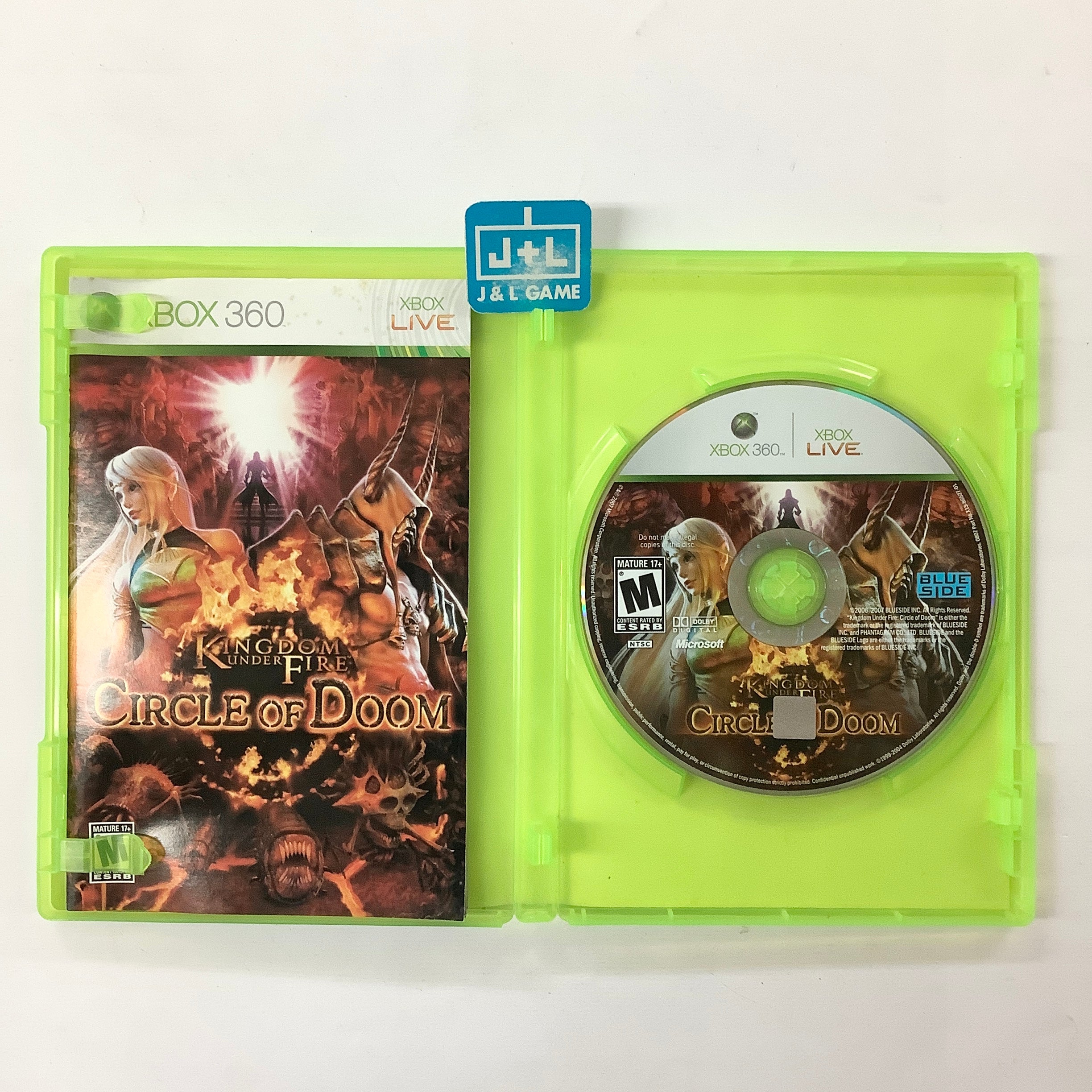 Kingdom Under Fire: Circle of Doom - Xbox 360 [Pre-Owned] Video Games Microsoft Game Studios   