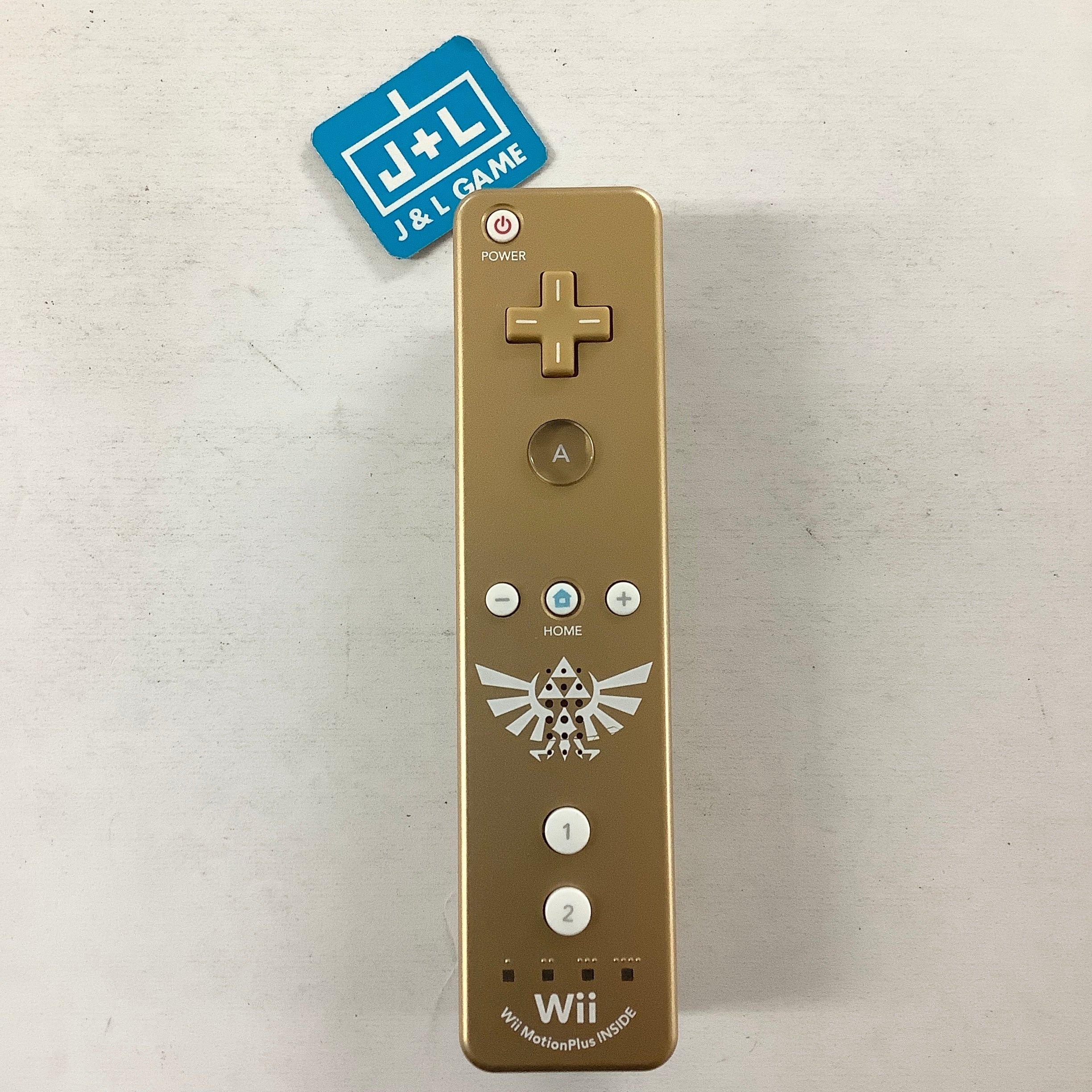 Nintendo Wii U Remote Controller Plus (The Legend of Zelda: Skyward Sword Gold)  - Nintendo Wii U [Pre-Owned] Accessories Nintendo   