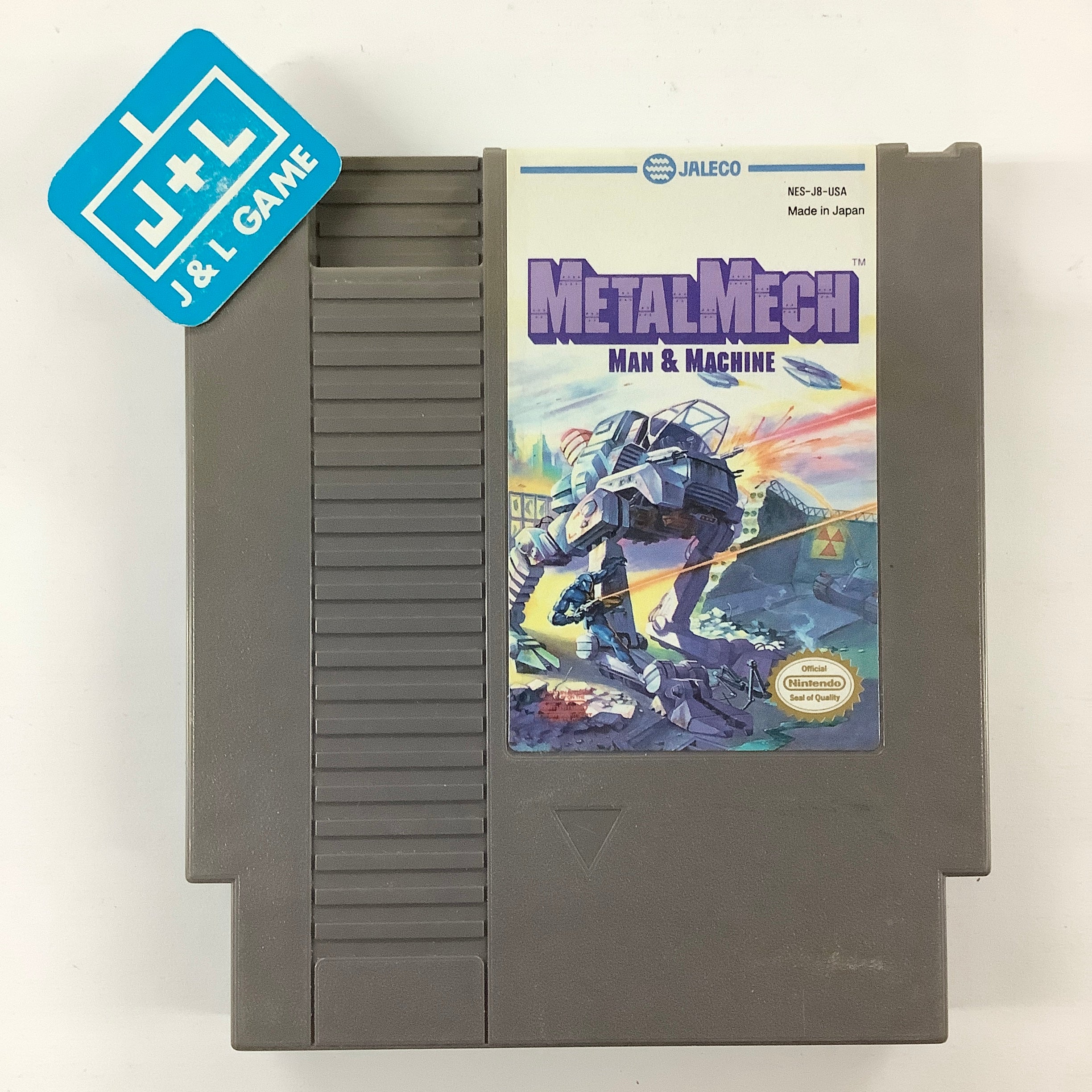 Metal Mech: Man & Machine - (NES) Nintendo Entertainment System [Pre-Owned] Video Games Jaleco   