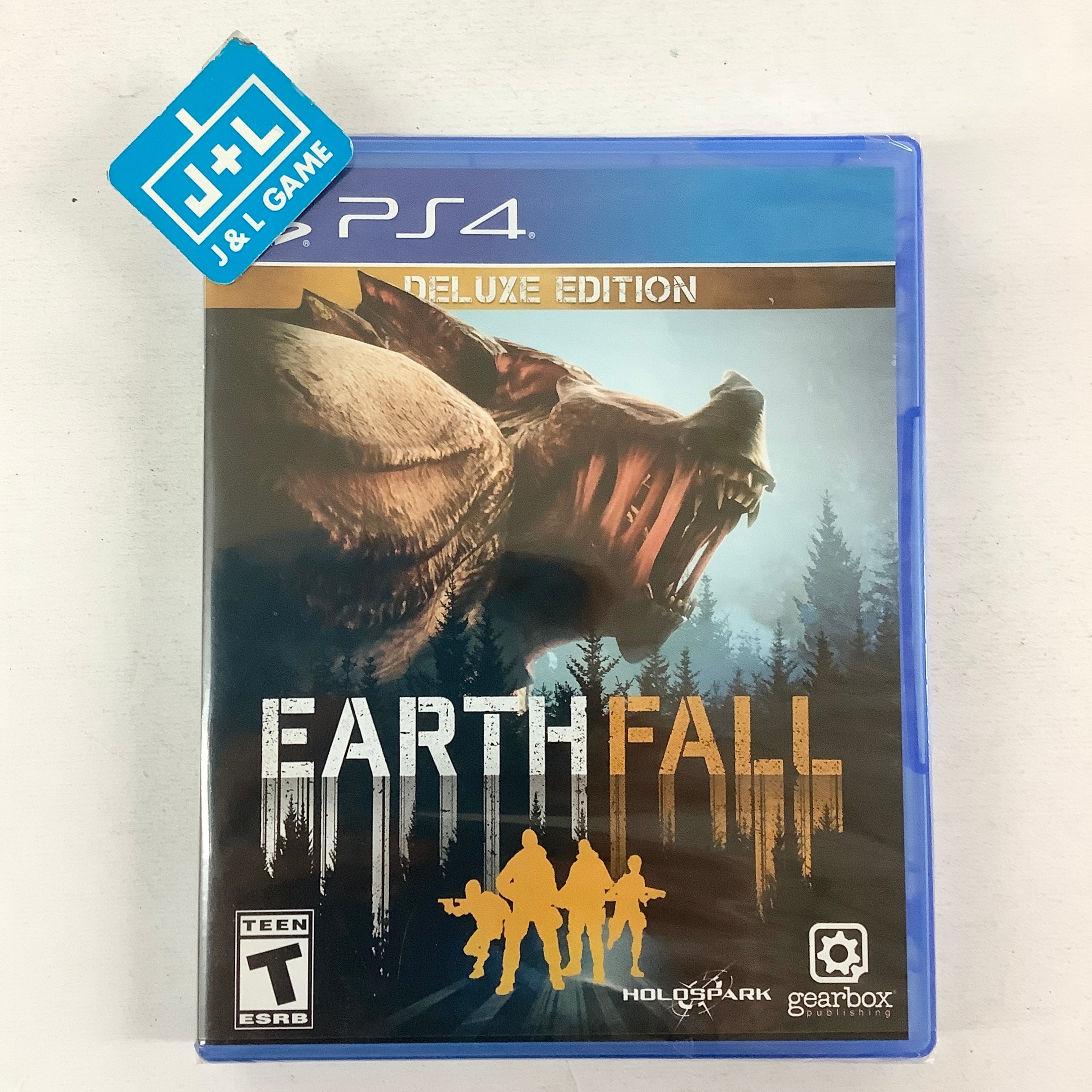 Earthfall: Deluxe Edition - (PS4) PlayStation 4 Video Games Gearbox Publishing