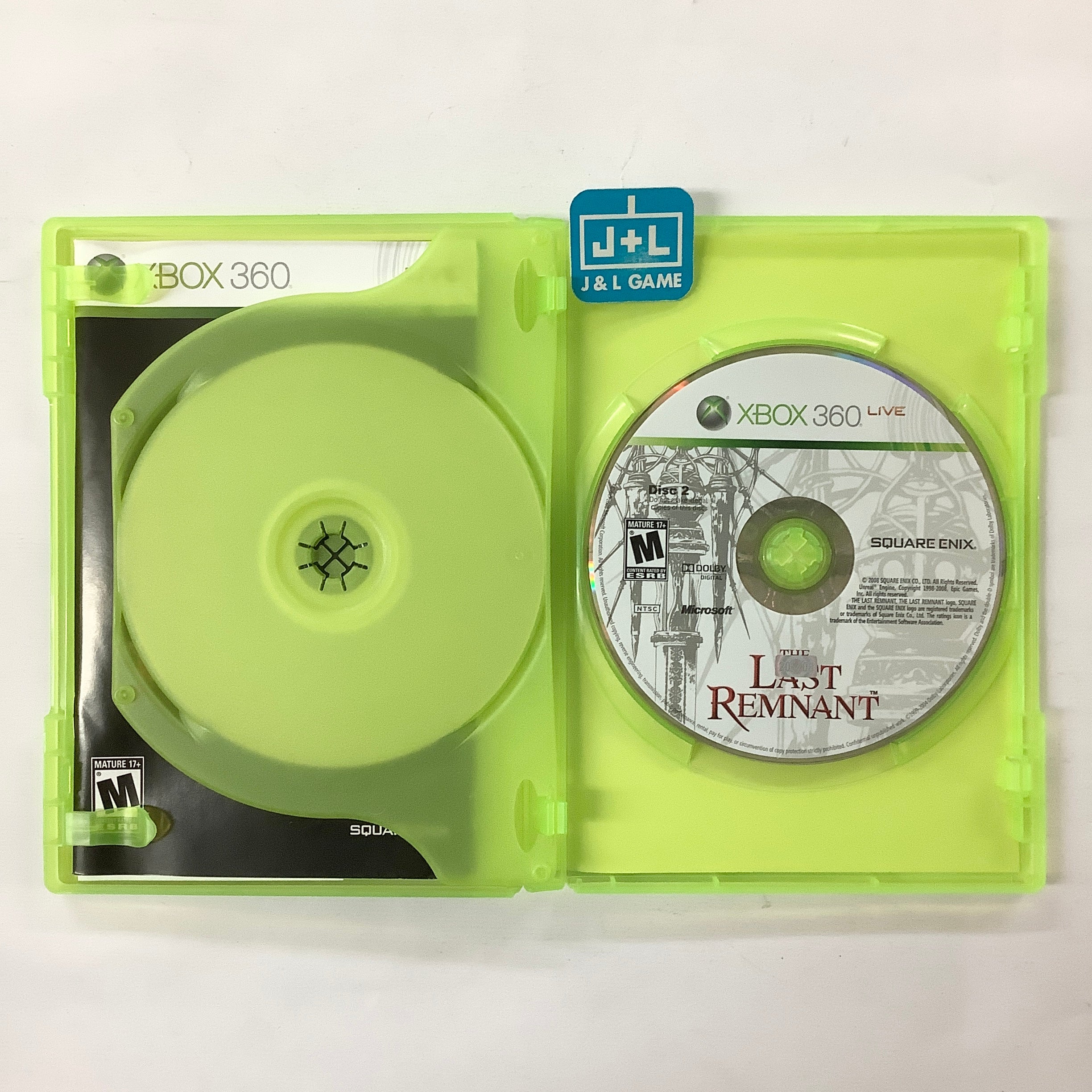 The Last Remnant - Xbox 360 [Pre-Owned] Video Games Square Enix   