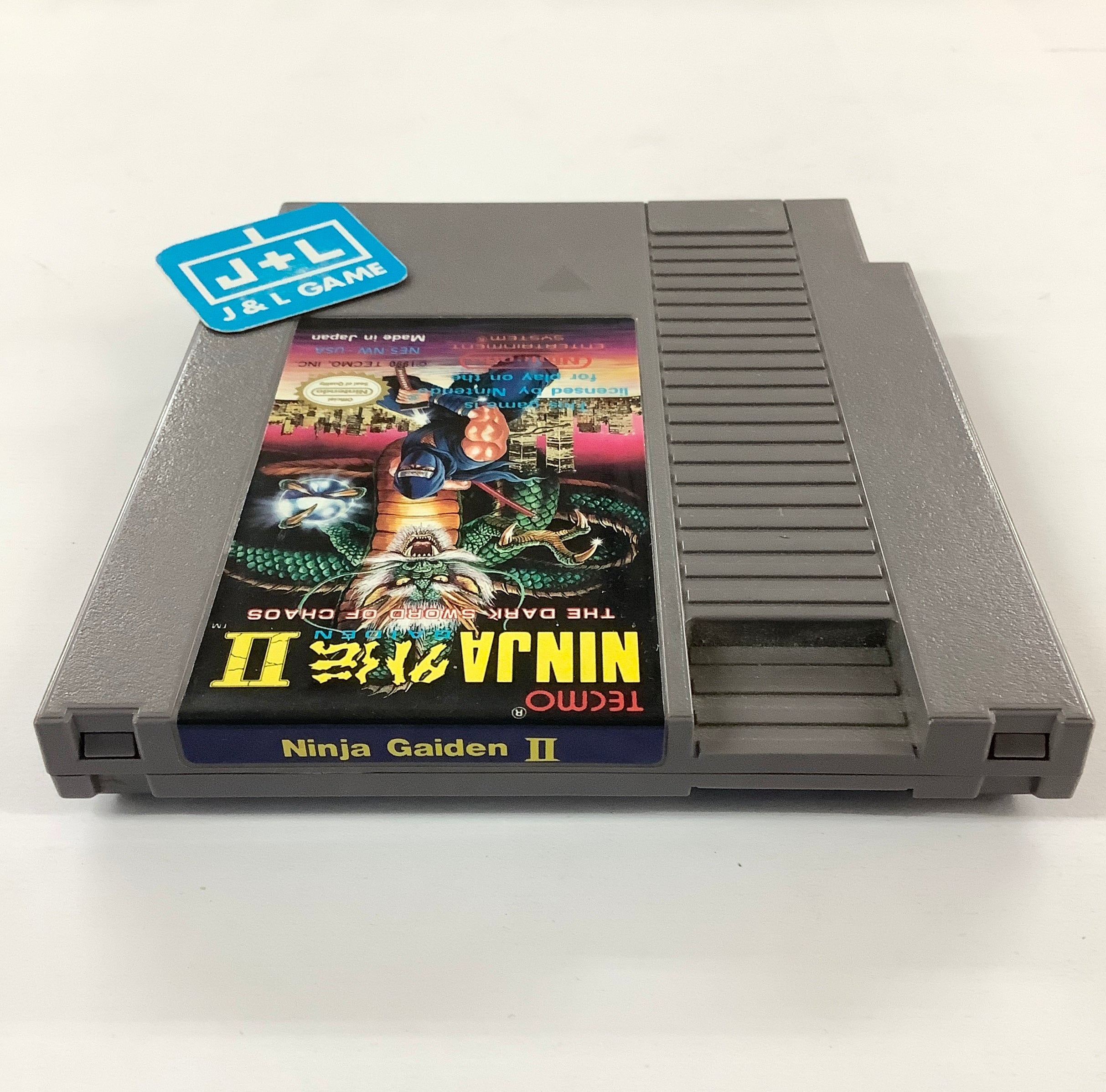 Ninja Gaiden II: The Dark Sword of Chaos - (NES) Nintendo Entertainment System [Pre-Owned] Video Games Tecmo   