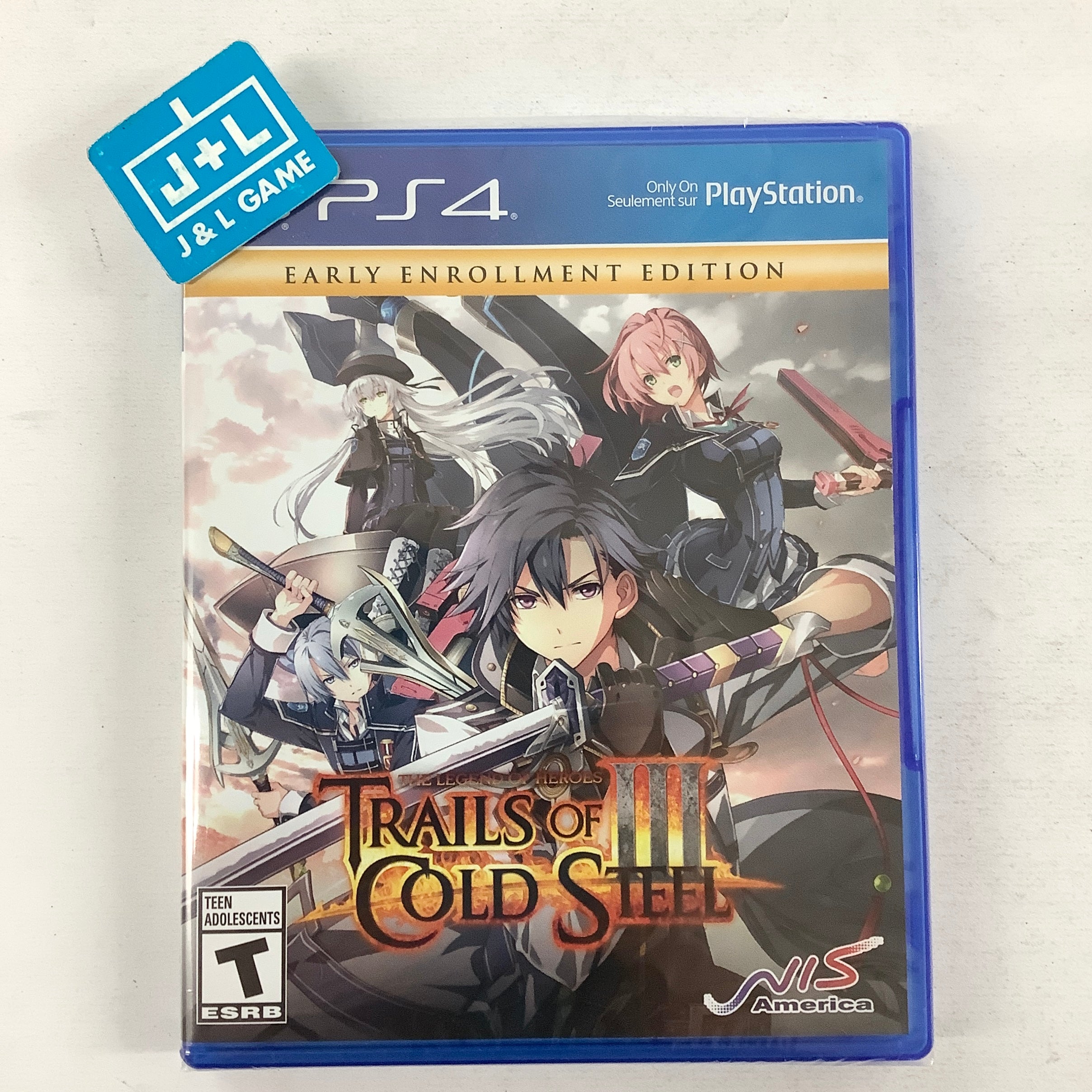 The Legend of Heroes: Trails of Cold Steel III (Early Enrollment Edition) - (PS4) PlayStation 4 Video Games NIS America