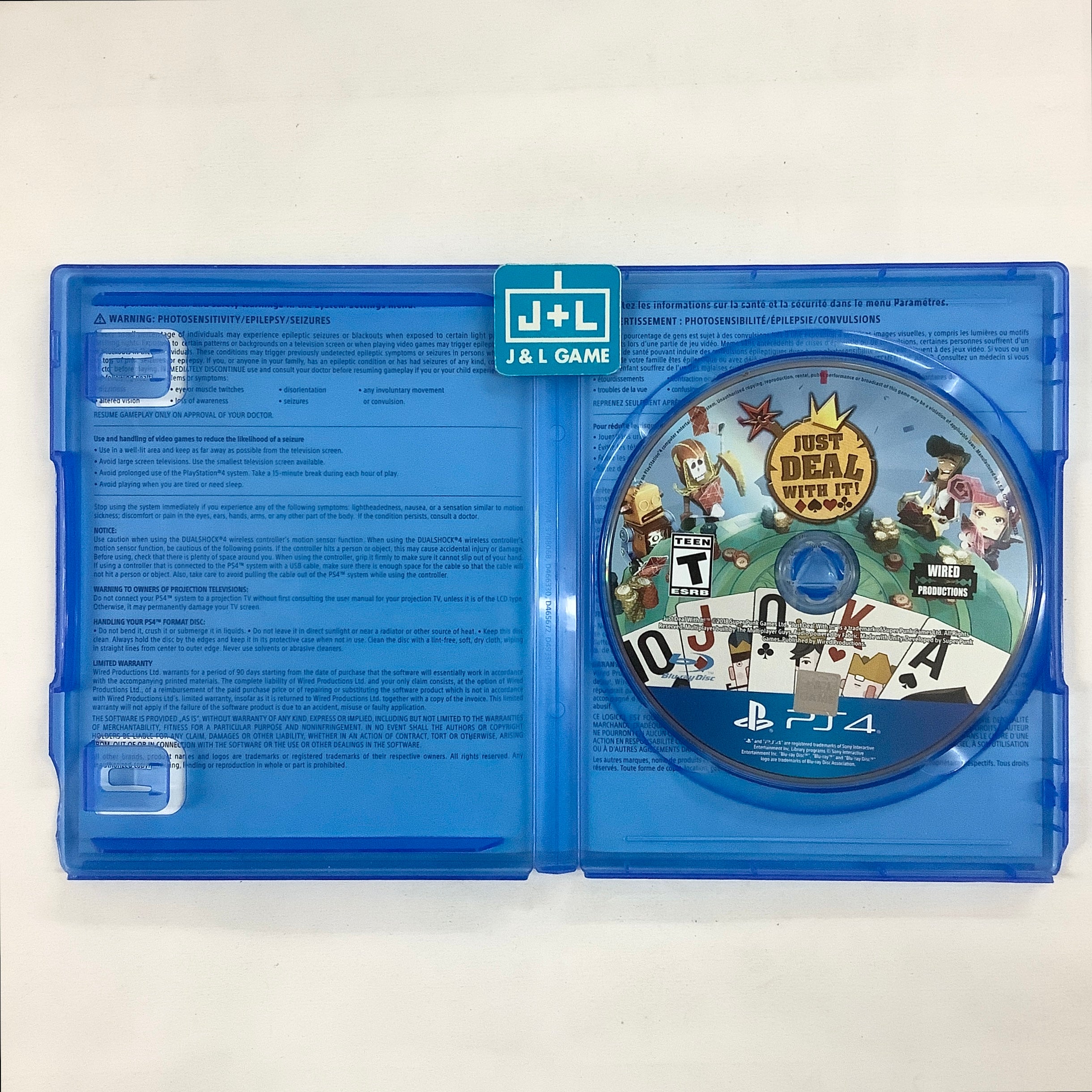 Just Deal with It! - (PS4) PlayStation 4 [Pre-Owned] Video Games Wired Productions   
