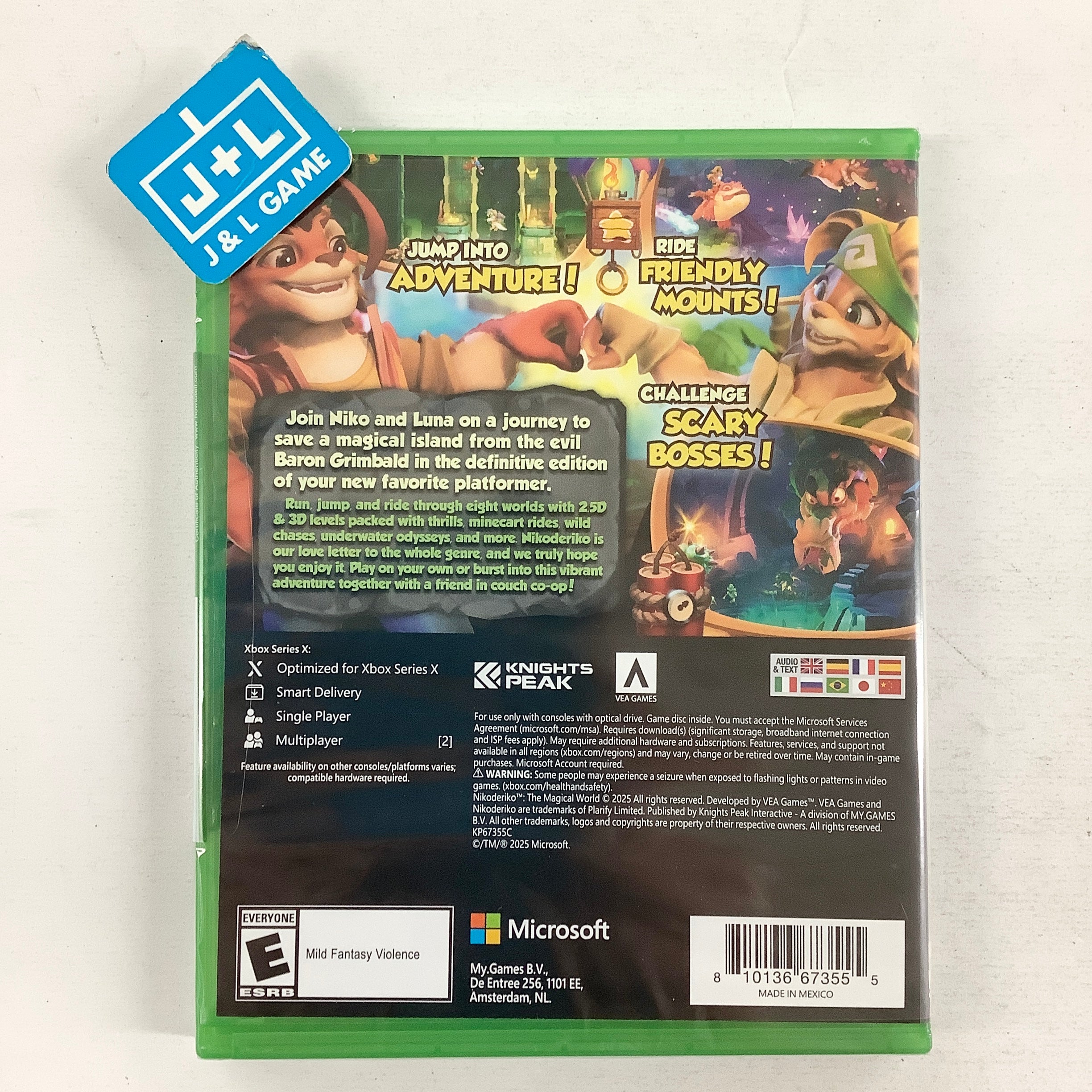 Nikoderiko The Magical World – Director’s Cut - (XSX) Xbox Series X & (XB1) Xbox One Video Games U&I Entertainment