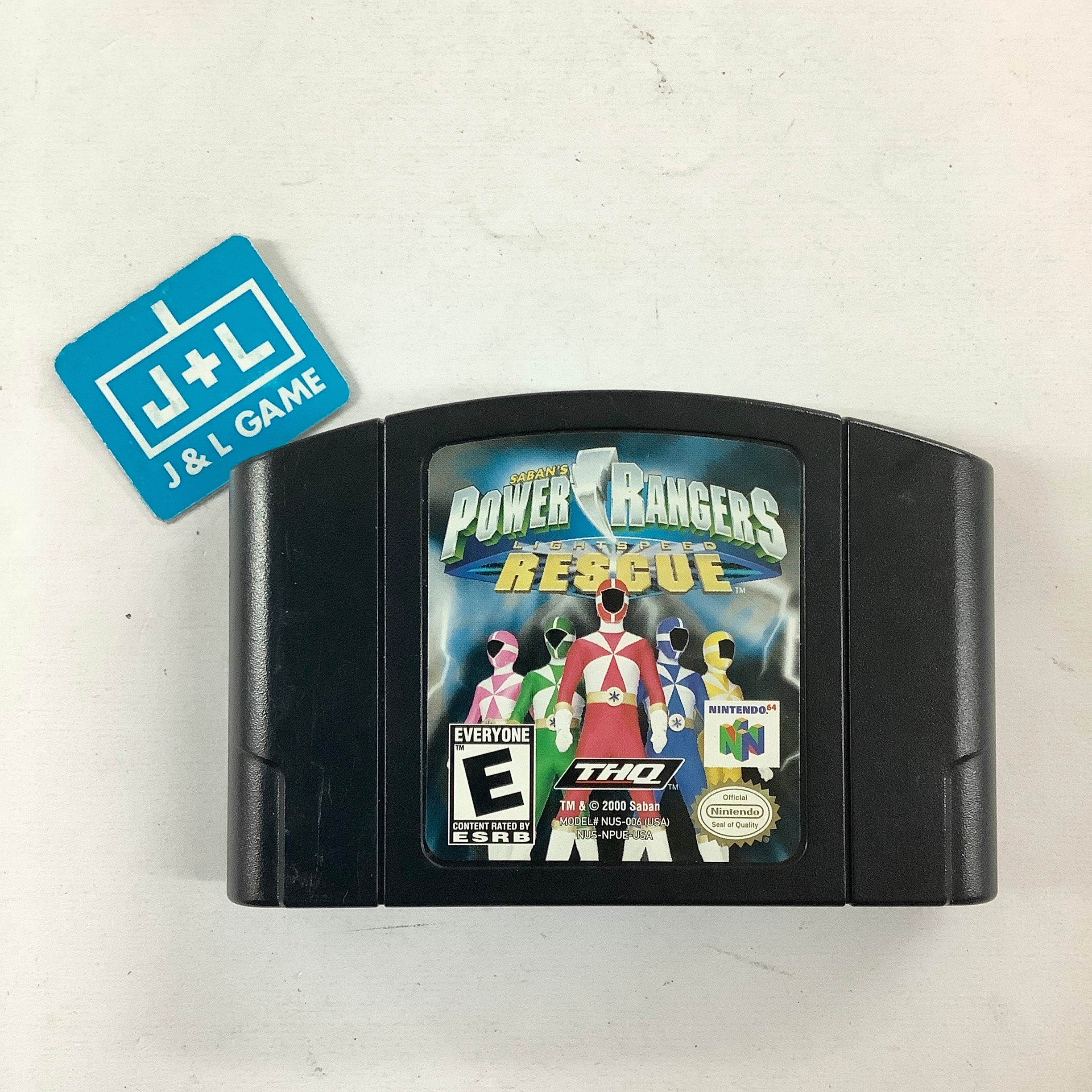 Saban's Power Rangers: Lightspeed Rescue - (N64) Nintendo 64 [Pre-Owned] Video Games THQ