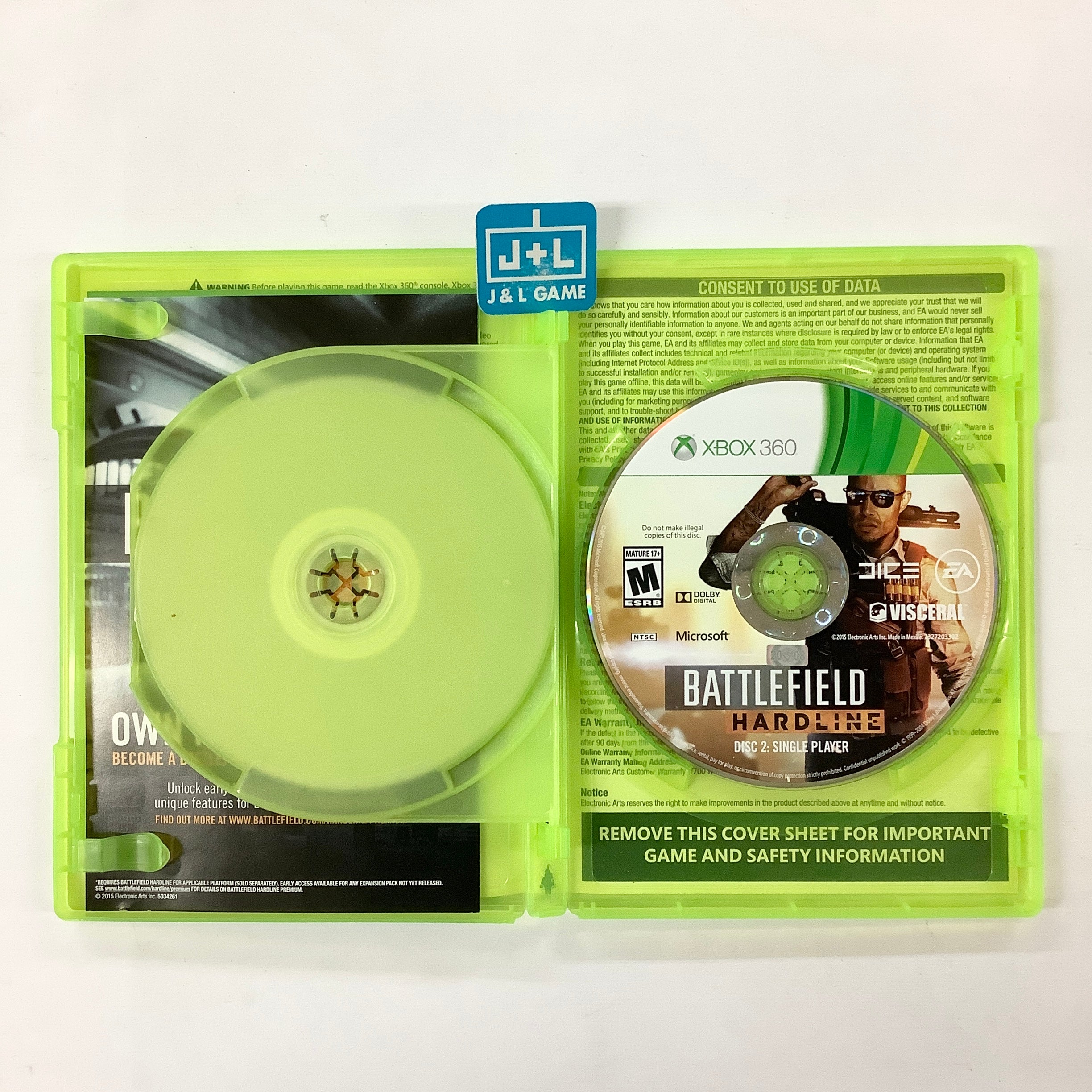 Battlefield Hardline - Xbox 360 [Pre-Owned] Video Games Electronic Arts   