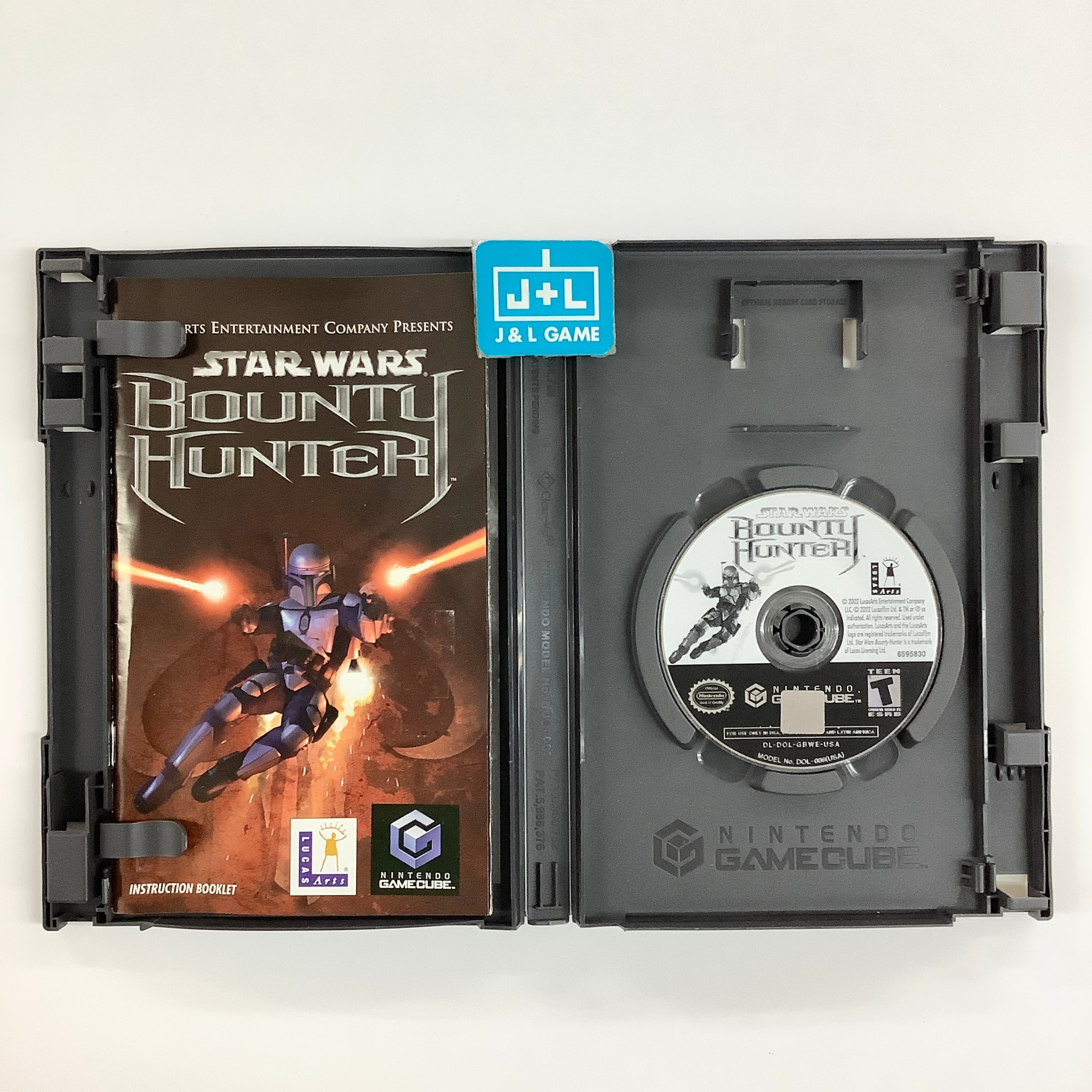 Star Wars: Bounty Hunter - (GC) GameCube [Pre-Owned] Video Games LucasArts