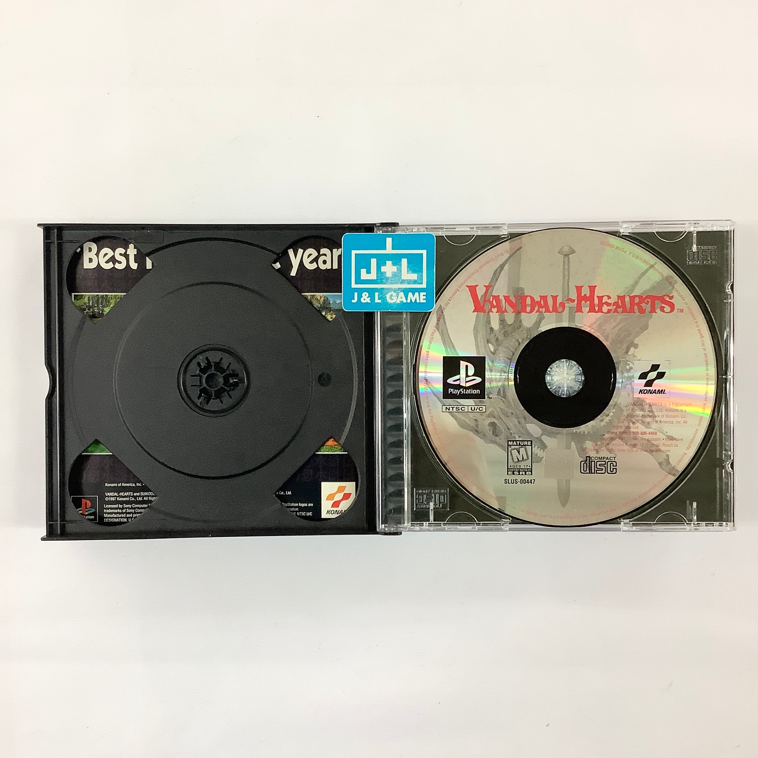 Vandal Hearts - (PS1) PlayStation 1 [Pre-Owned] Video Games Konami   