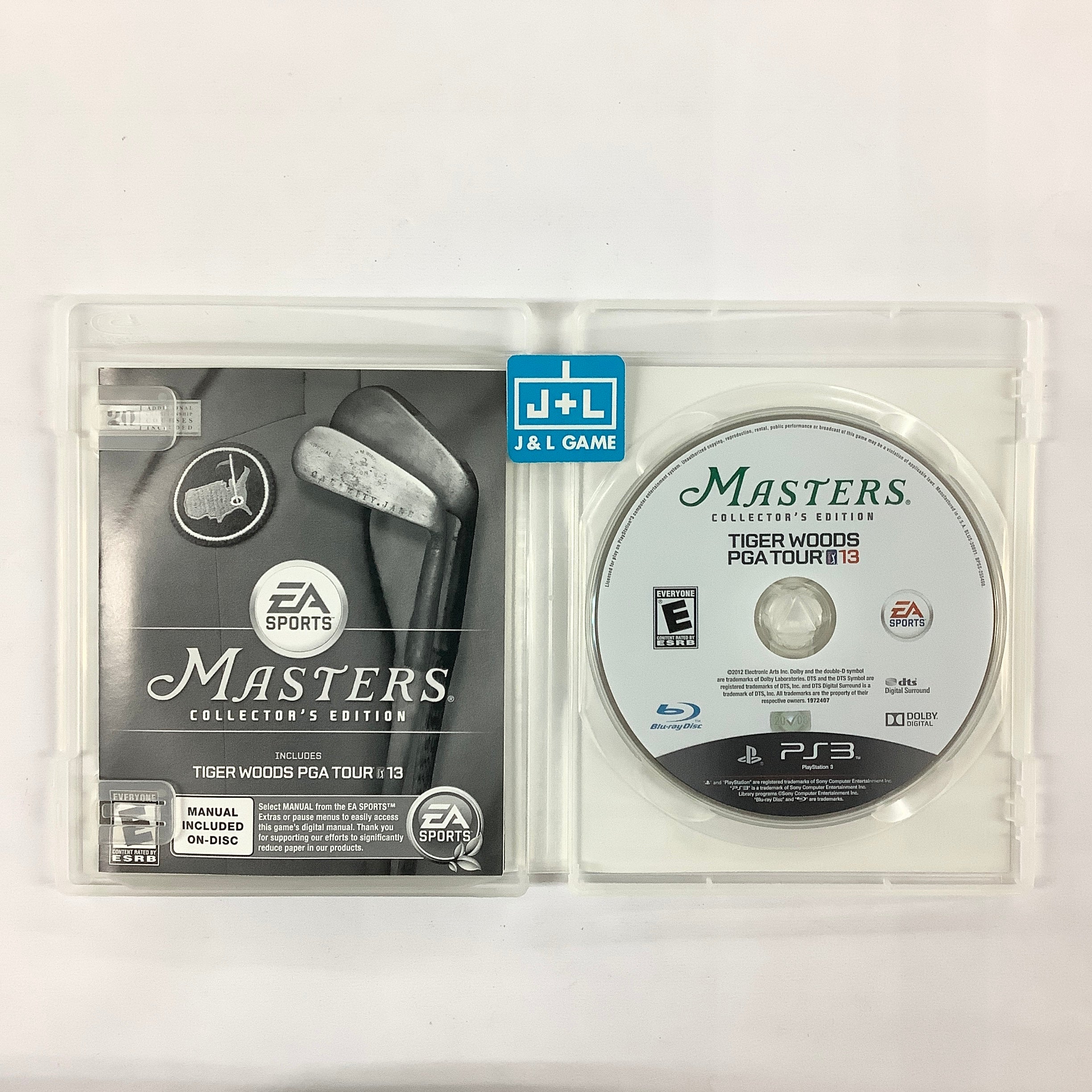 Tiger Woods PGA Tour 13 (Masters Collector's Edition) - (PS3