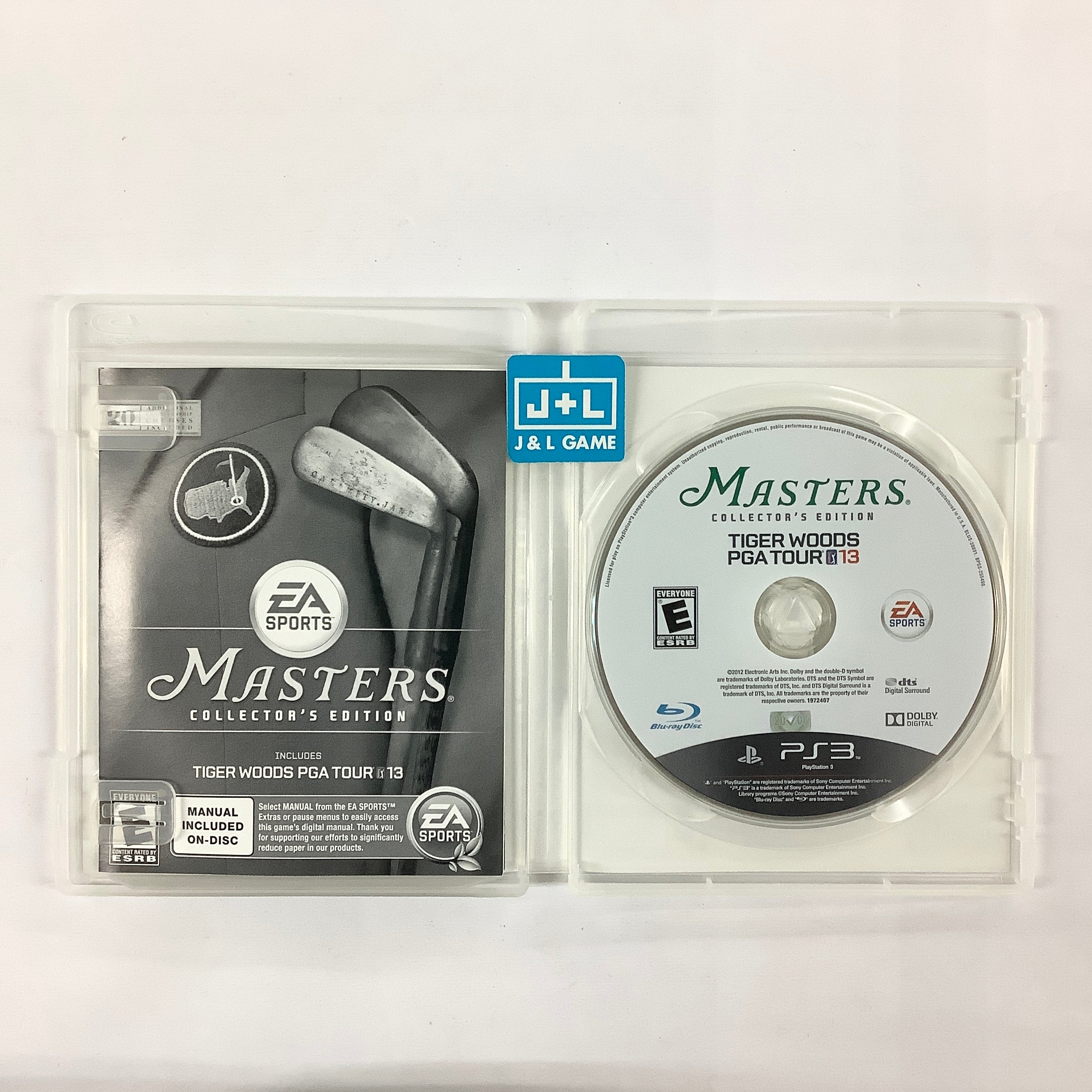 Tiger Woods PGA Tour 13 (Masters Collector's Edition) - (PS3) PlayStation 3 [Pre-Owned] Video Games Electronic Arts   