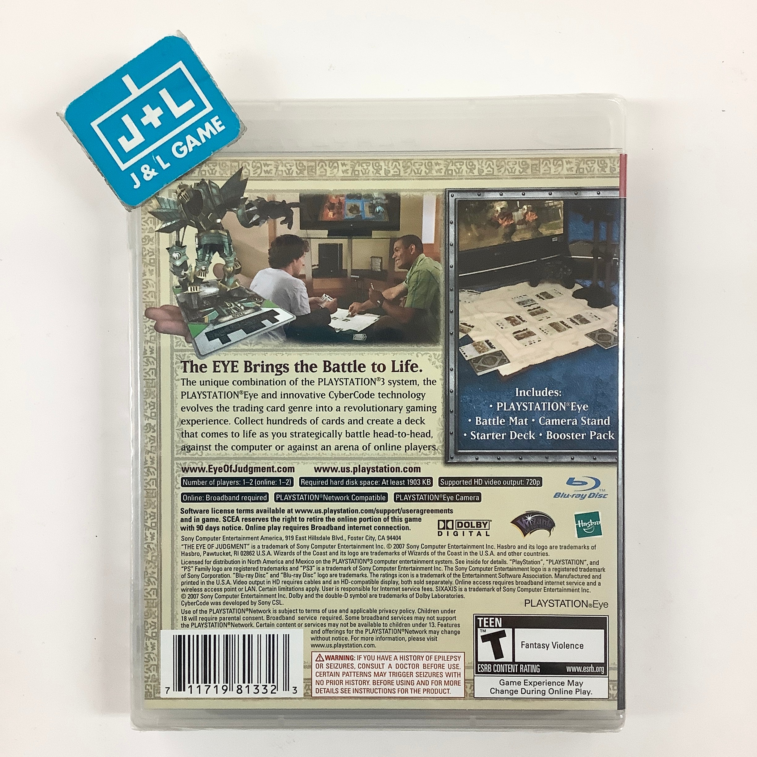 The Eye of Judgment (Game Only) - (PS3) PlayStation 3