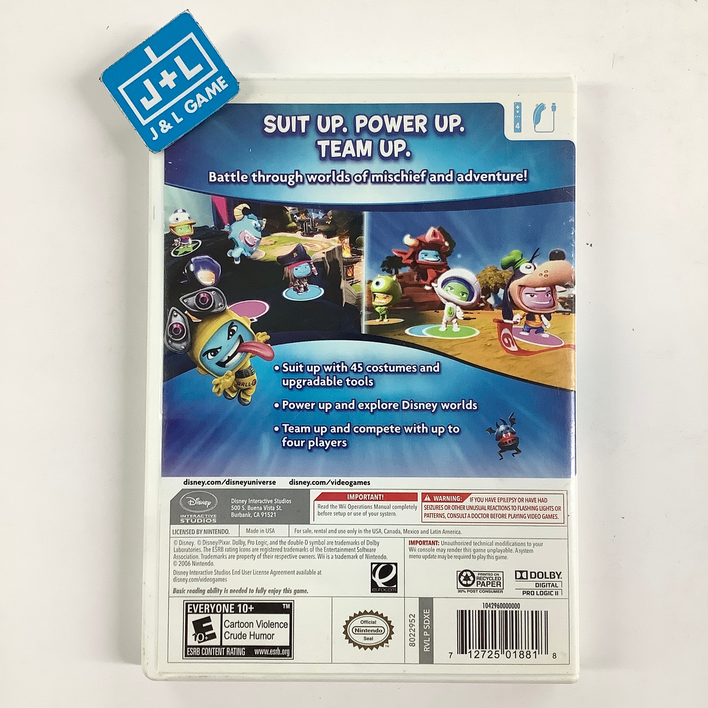 Disney Universe - Nintendo Wii [Pre-Owned] Video Games Disney Interactive Studios