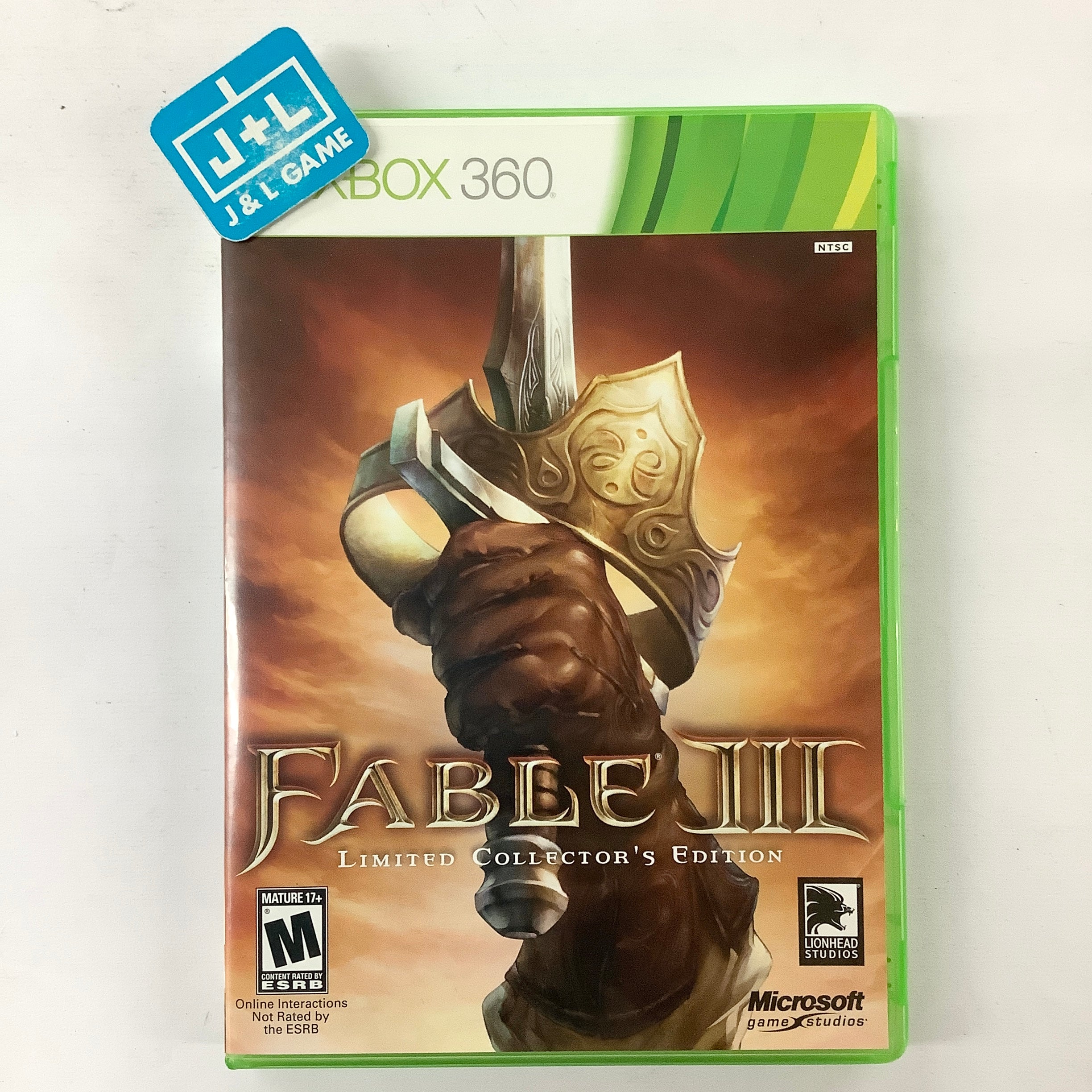 Fable III (Limited Collector's Edition) - Xbox 360 [Pre-Owned] Video Games Microsoft Game Studios   