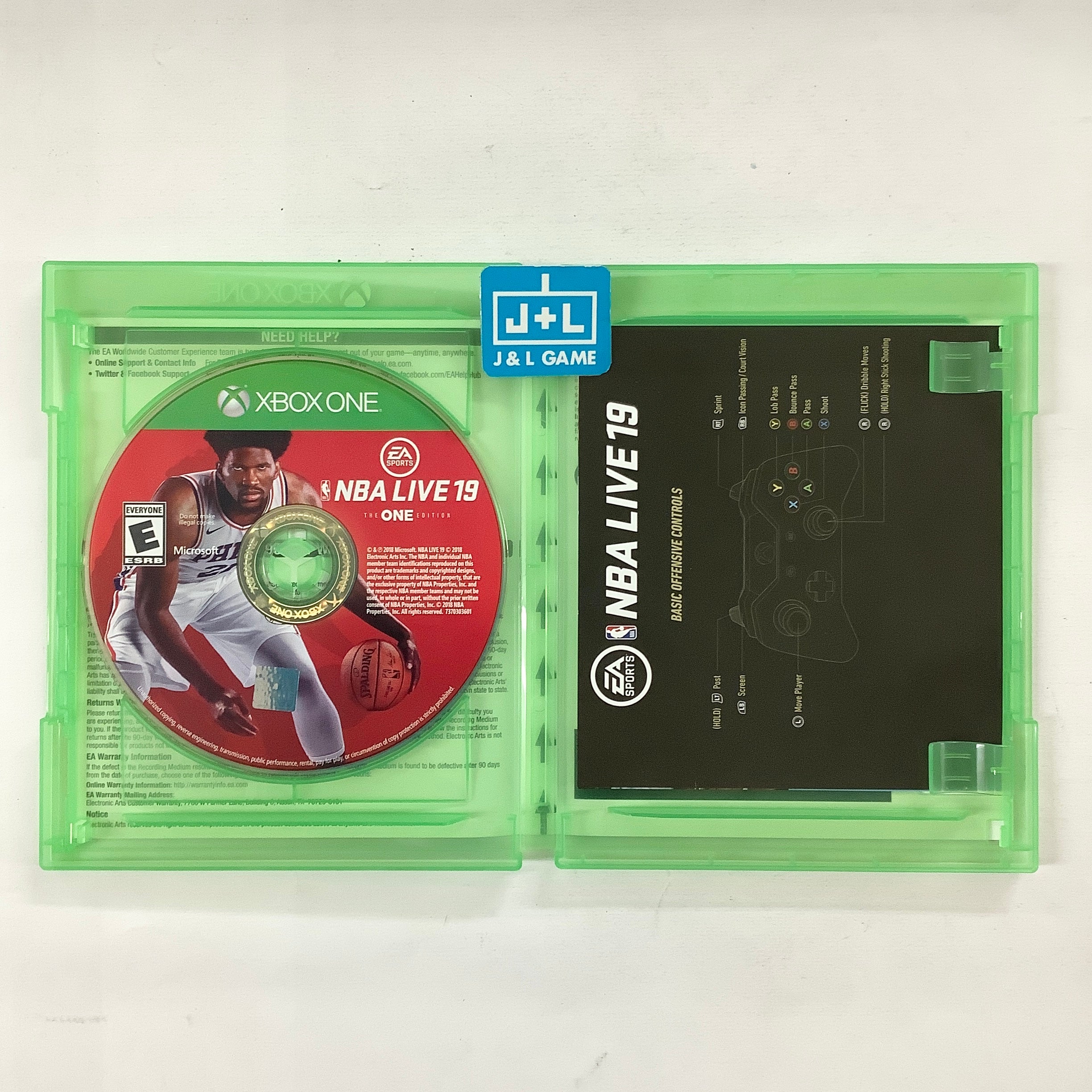 NBA Live 19 - (XB1) Xbox One [Pre-Owned] Video Games Electronic Arts   