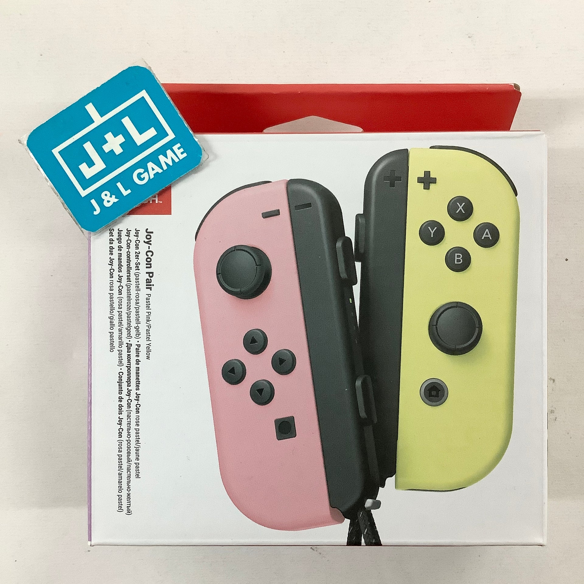 Nintendo Switch Joy-Con (L)/(R) (Pastel Pink/Pastel Yellow) (NSW