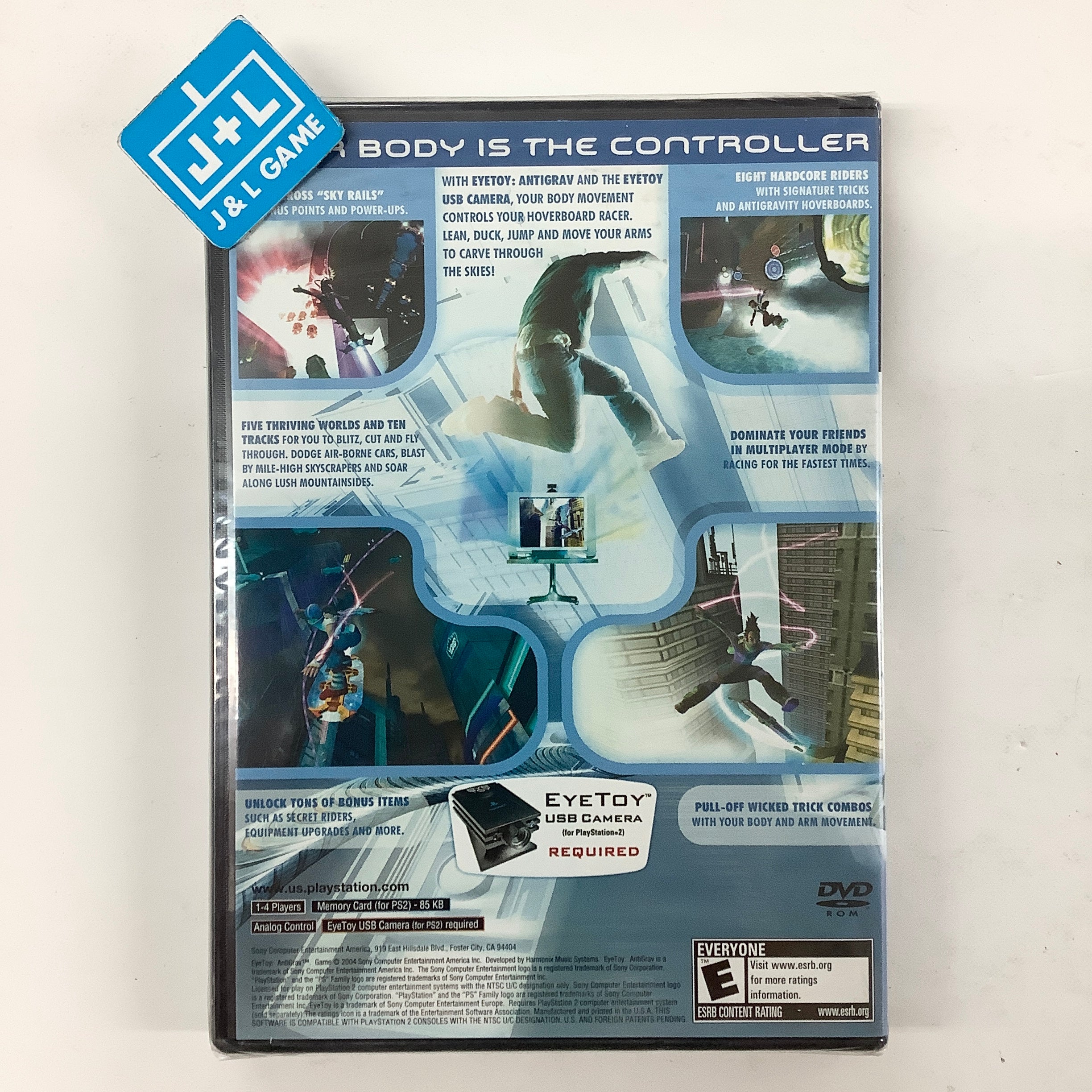 Eye Toy: AntiGrav (Game Only) - (PS2) PlayStation 2 Video Games SCEA