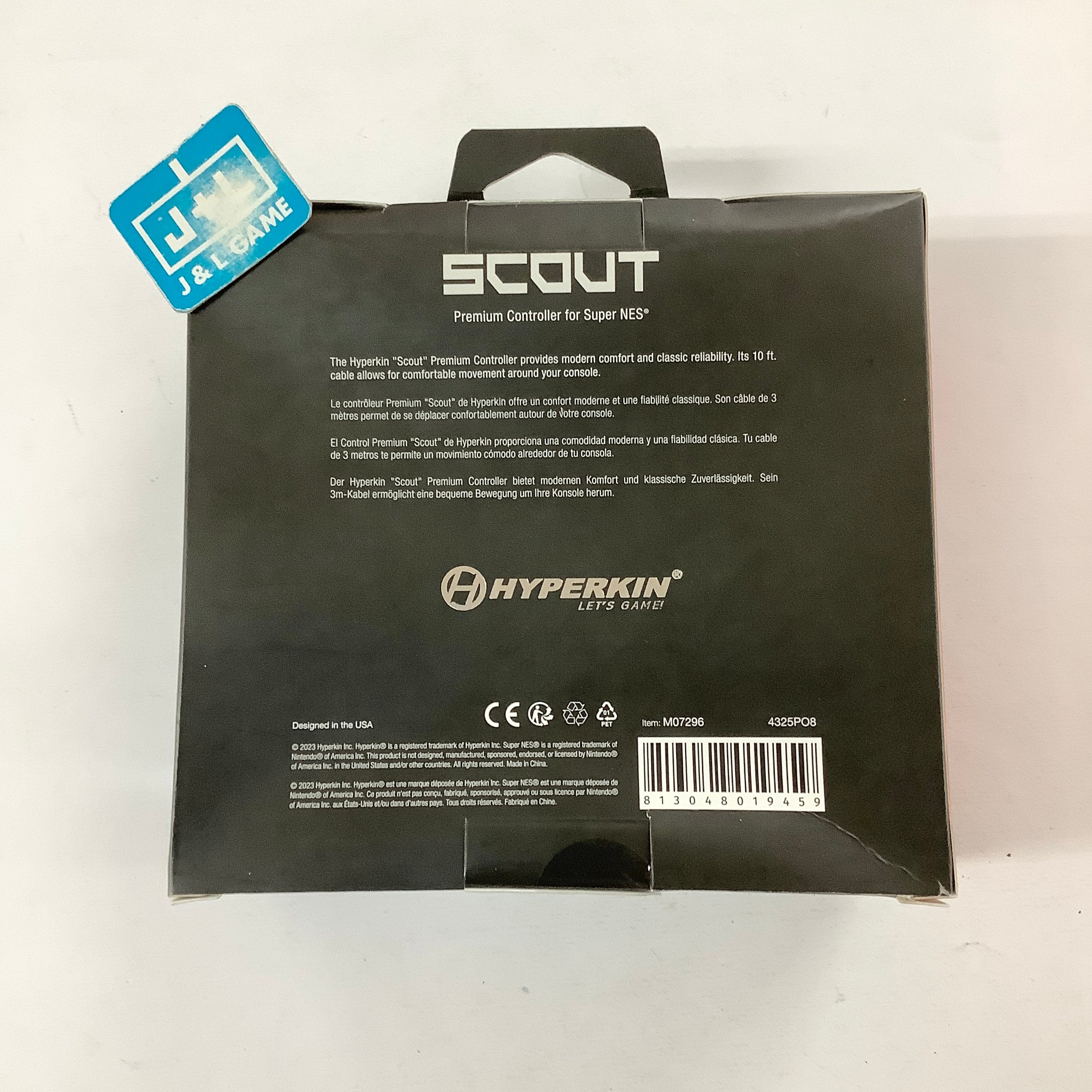 Hyperkin "Scout" Premium Controller for SNES - (SNES) Super Nintendo Accessories Hyperkin   
